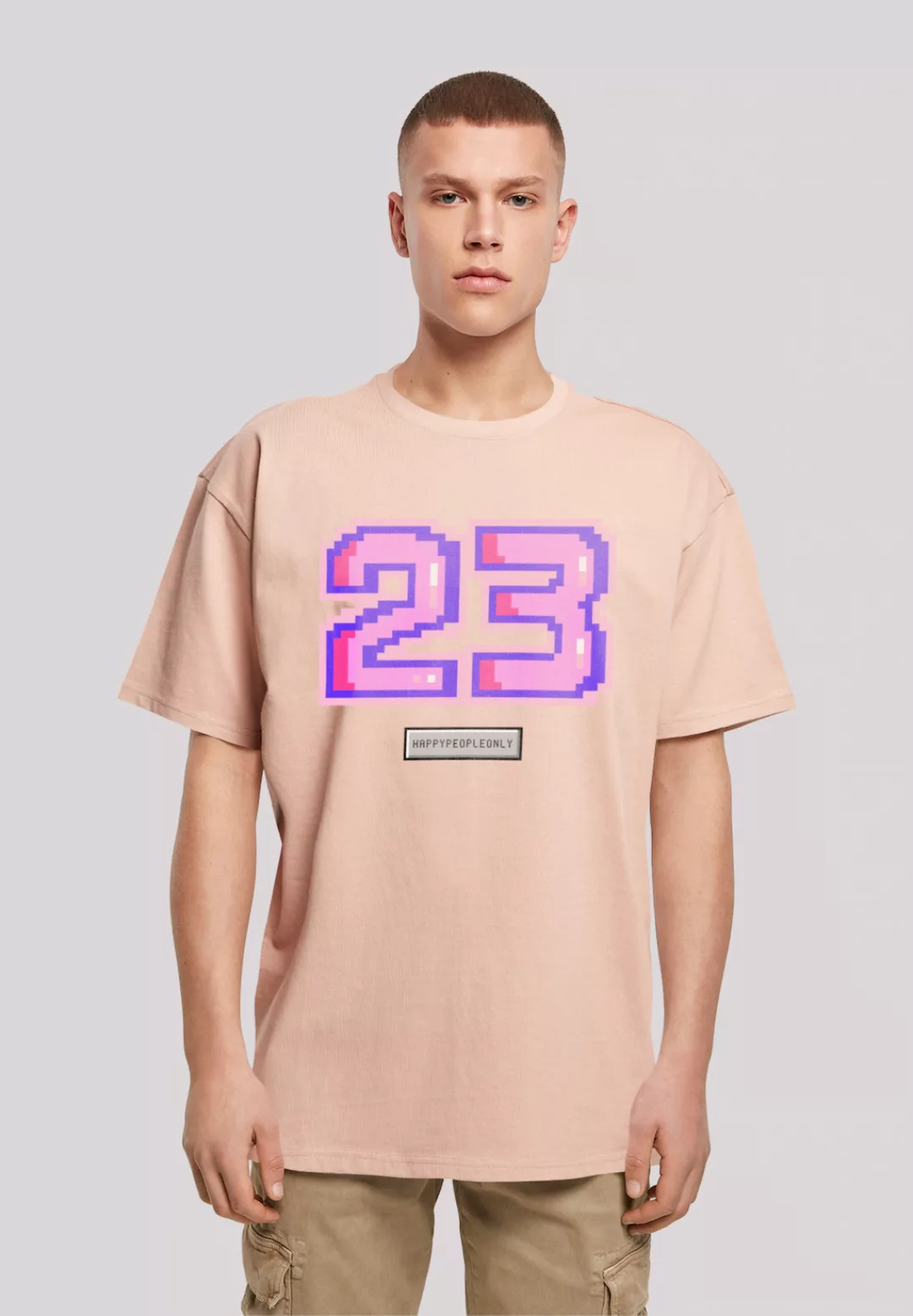 F4NT4STIC T-Shirt "Pixel 23 pink" günstig online kaufen
