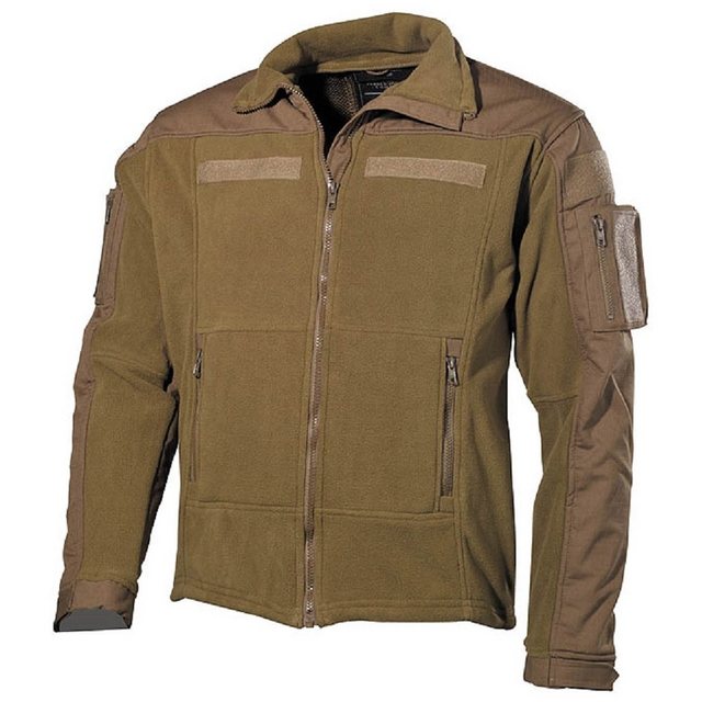 MFHHighDefence Fleecejacke Fleece-Jacke, Combat, coyote tan - XL günstig online kaufen