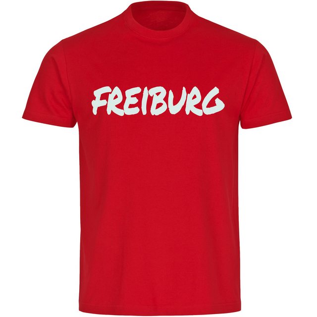 multifanshop T-Shirt Herren Freiburg - Textmarker - Männer günstig online kaufen