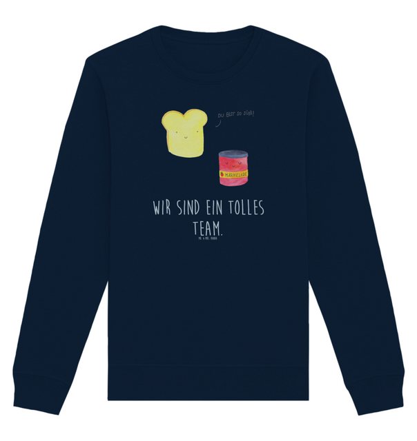 Mr. & Mrs. Panda Longpullover Größe XL Toast Marmelade - French Navy - Gesc günstig online kaufen