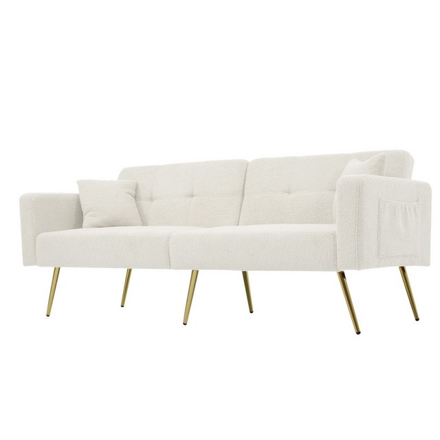 OKWISH Schlafsofa mit Bettfunktion, Bettsofa,Klappsofa,Gästebett, verstellb günstig online kaufen