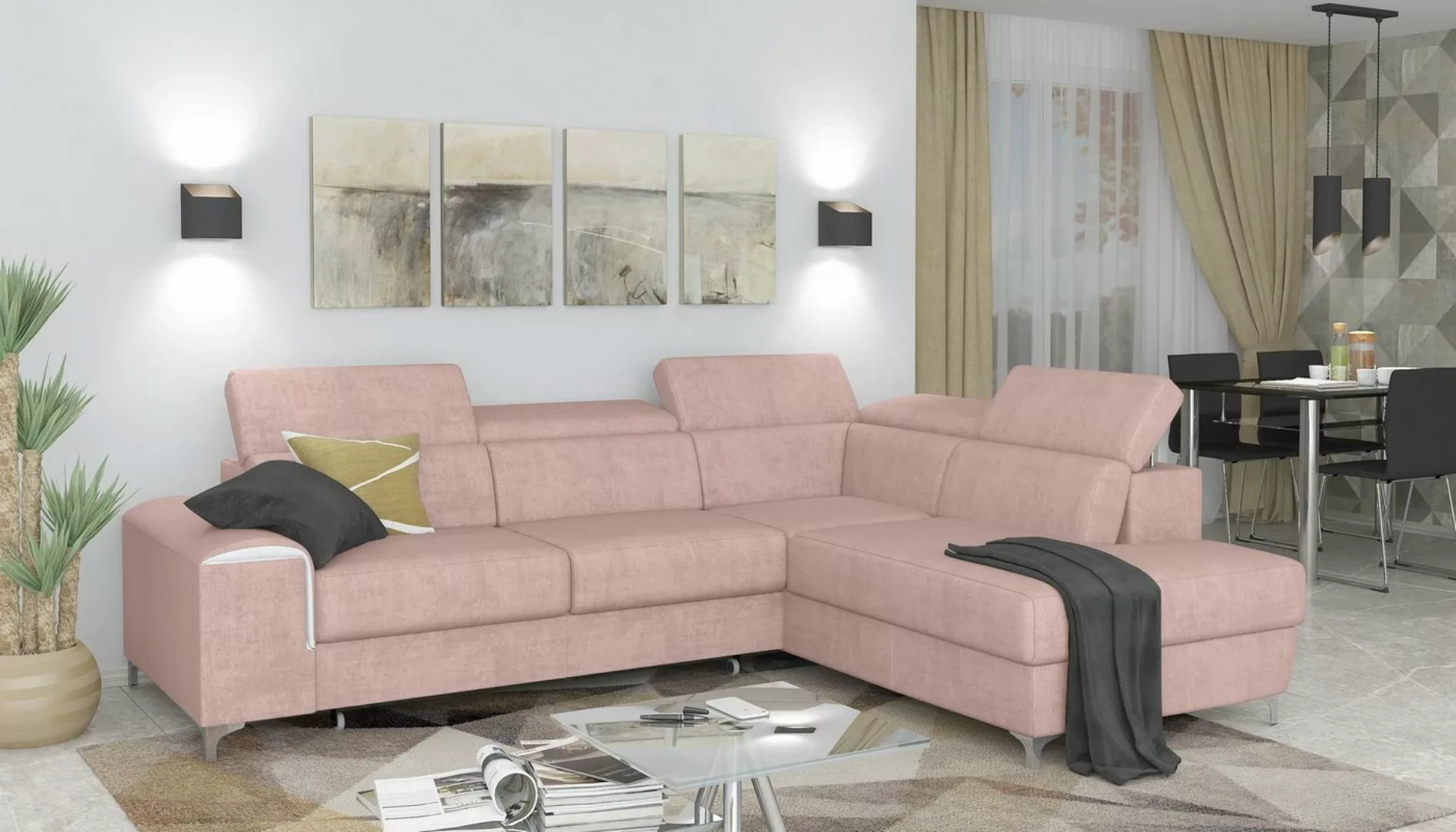 99rooms Ecksofa Caio, L-Form, Eckcouch, Design günstig online kaufen