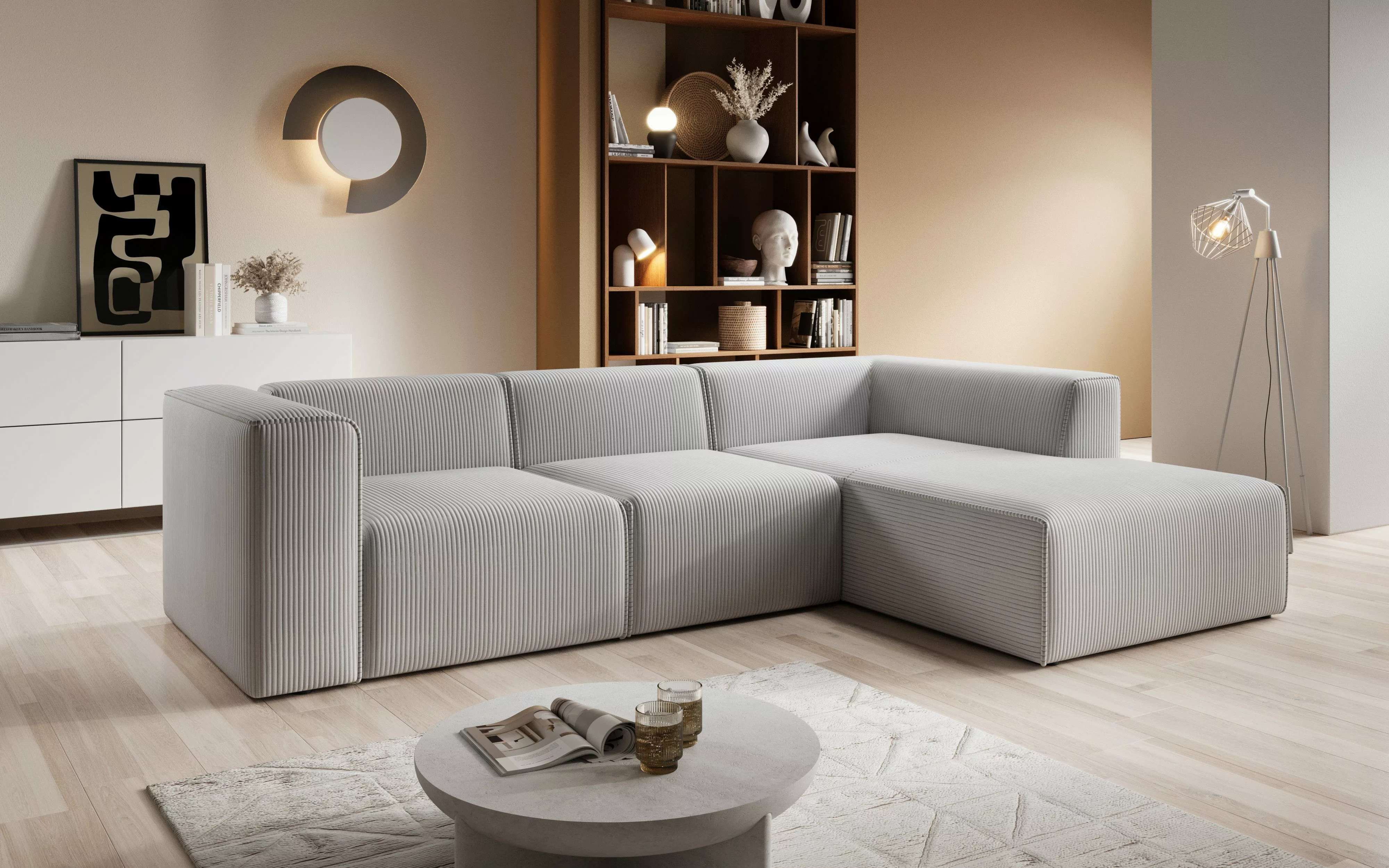PROMETO Möbel Ecksofa FUEGO - weiches günstig online kaufen