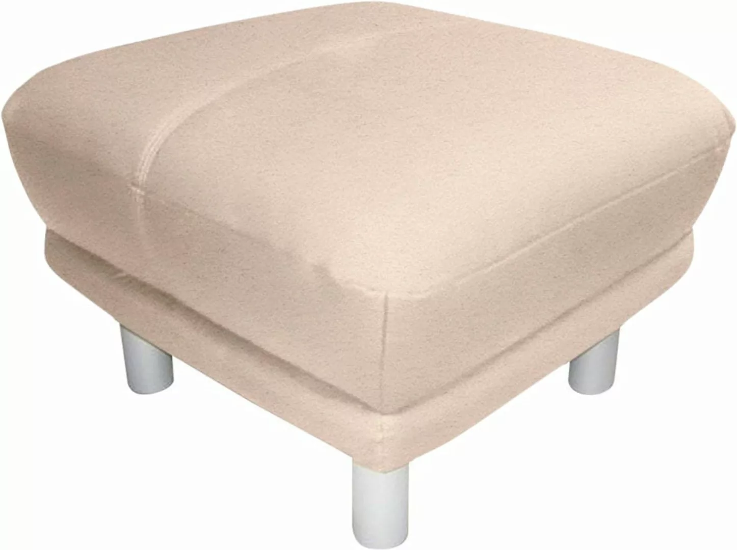 TRENDMANUFAKTUR Hocker "Cecilia II, modern und elegant, B/T 66/66cm" günstig online kaufen