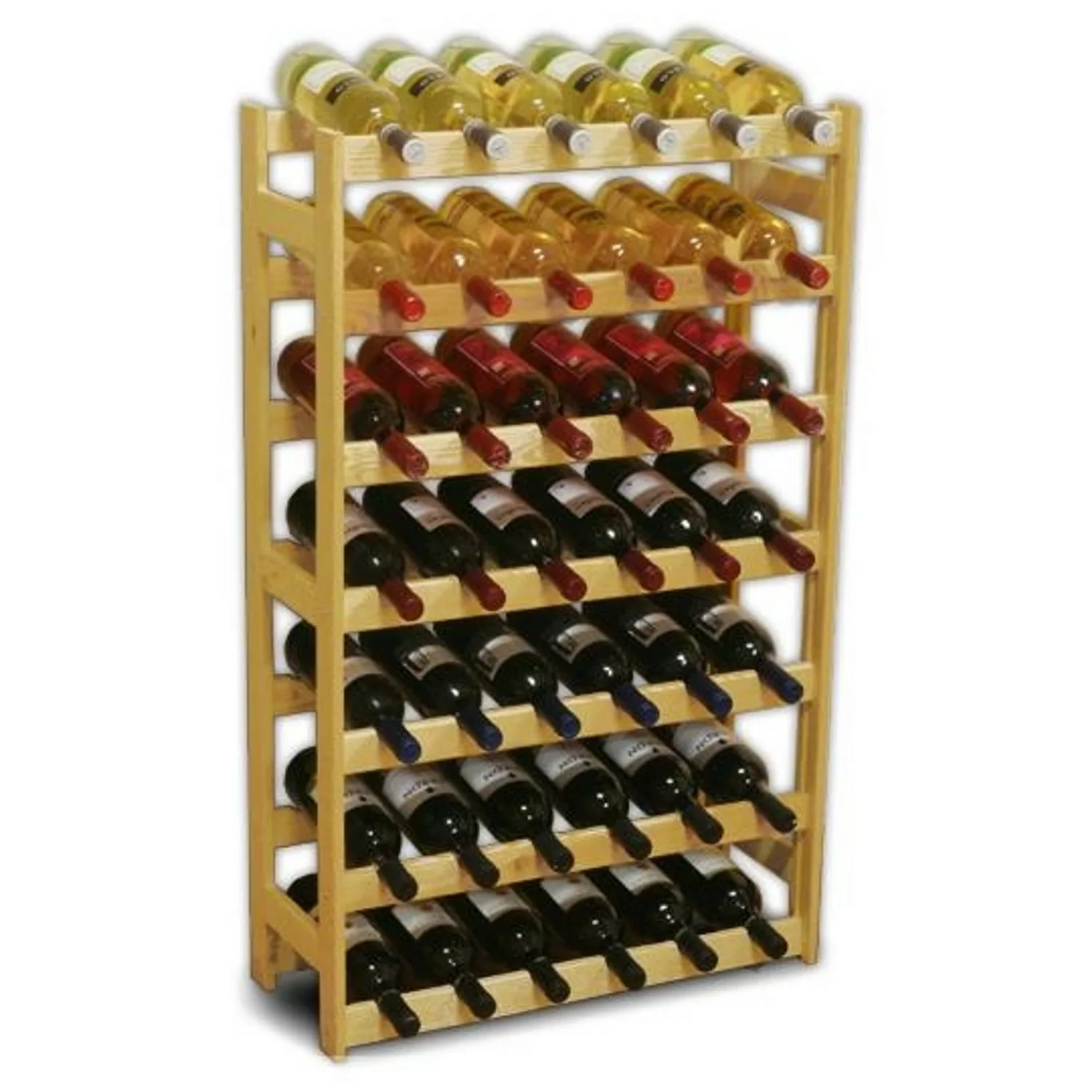 PROREGAL Weinregal Pinotwine HxBxT 102 x 63 x 25 cm 42 Flaschen Massives Ki günstig online kaufen