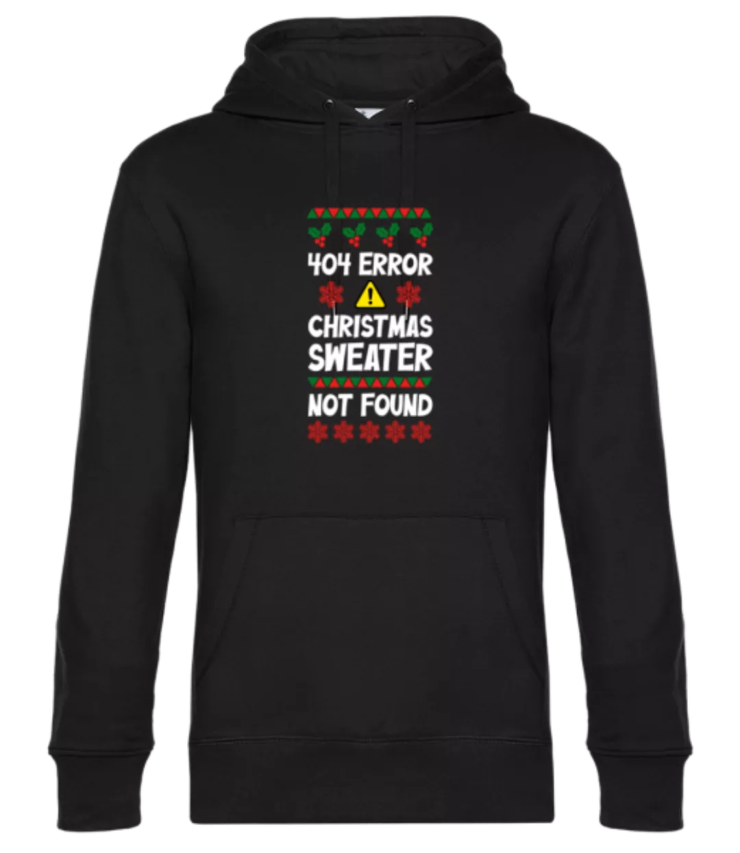 404 Error Christmas Sweater · Unisex Premium Hoodie günstig online kaufen