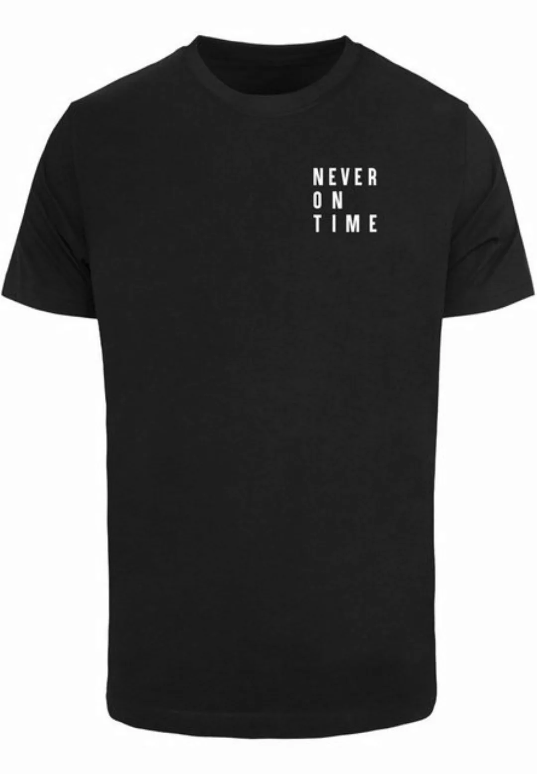 MisterTee Kurzarmshirt MisterTee Damen Never On Time Tee (1-tlg) günstig online kaufen