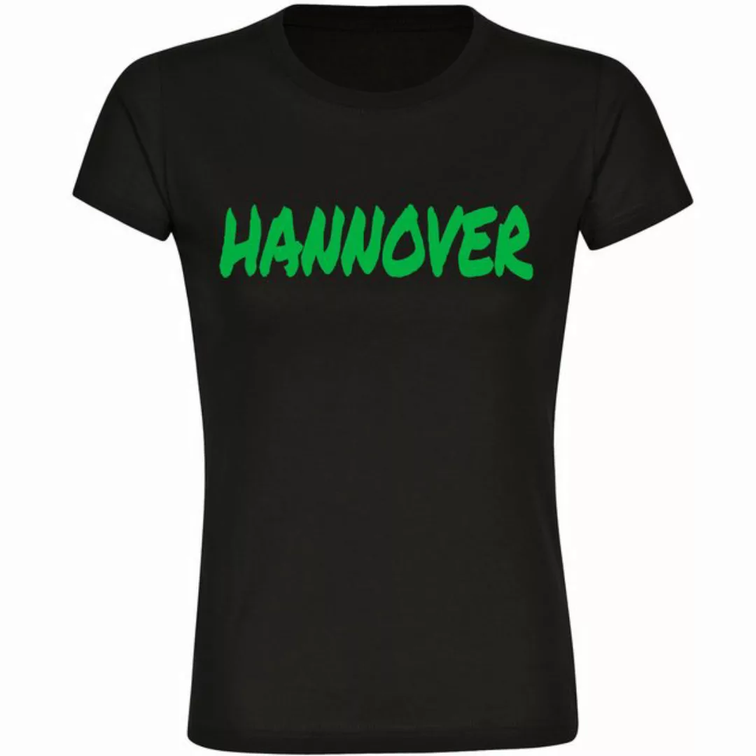 multifanshop T-Shirt Damen Hannover - Textmarker - Frauen günstig online kaufen