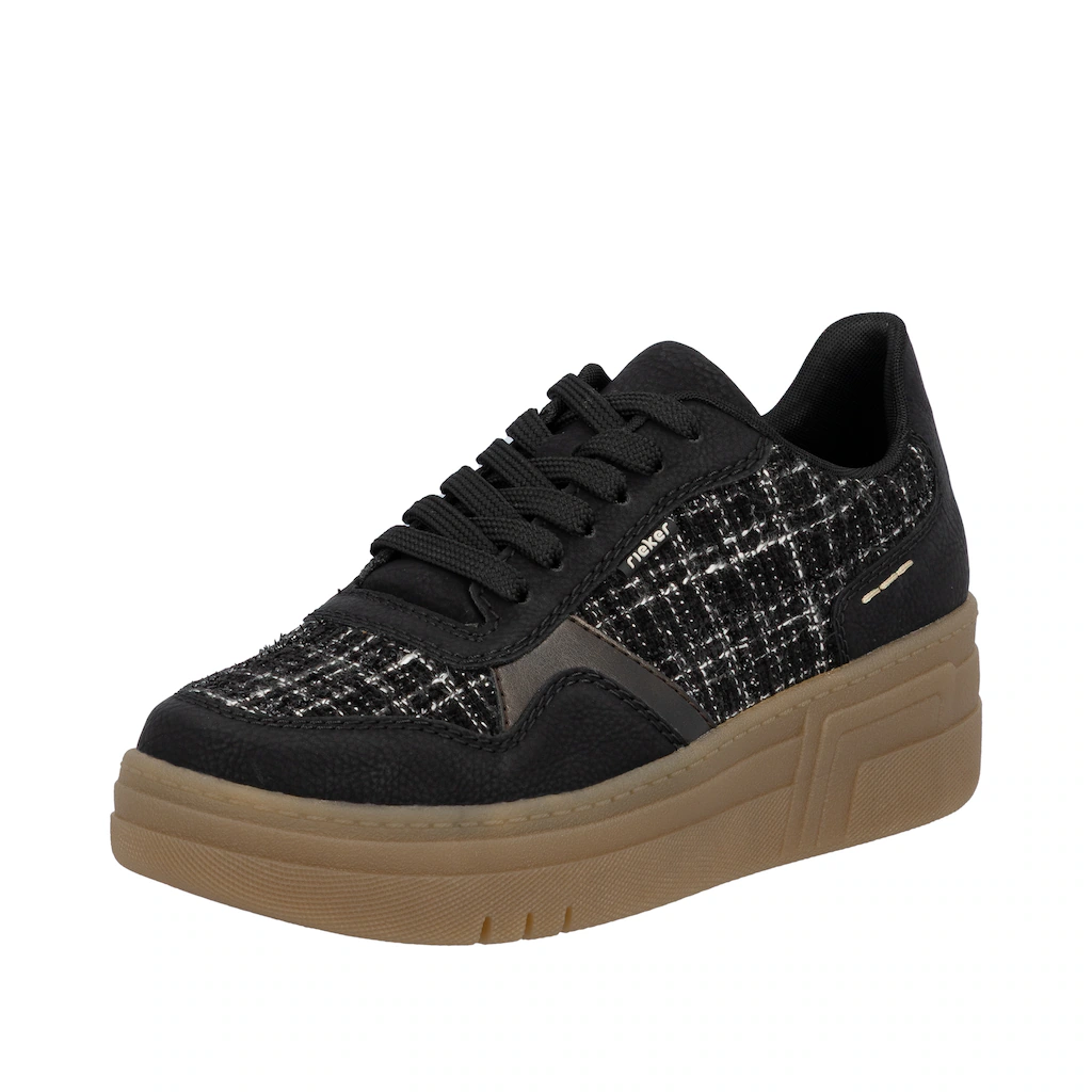 Rieker Plateausneaker, Basket-Sneaker, Schnürschuh, Halbschuh mit weichem S günstig online kaufen