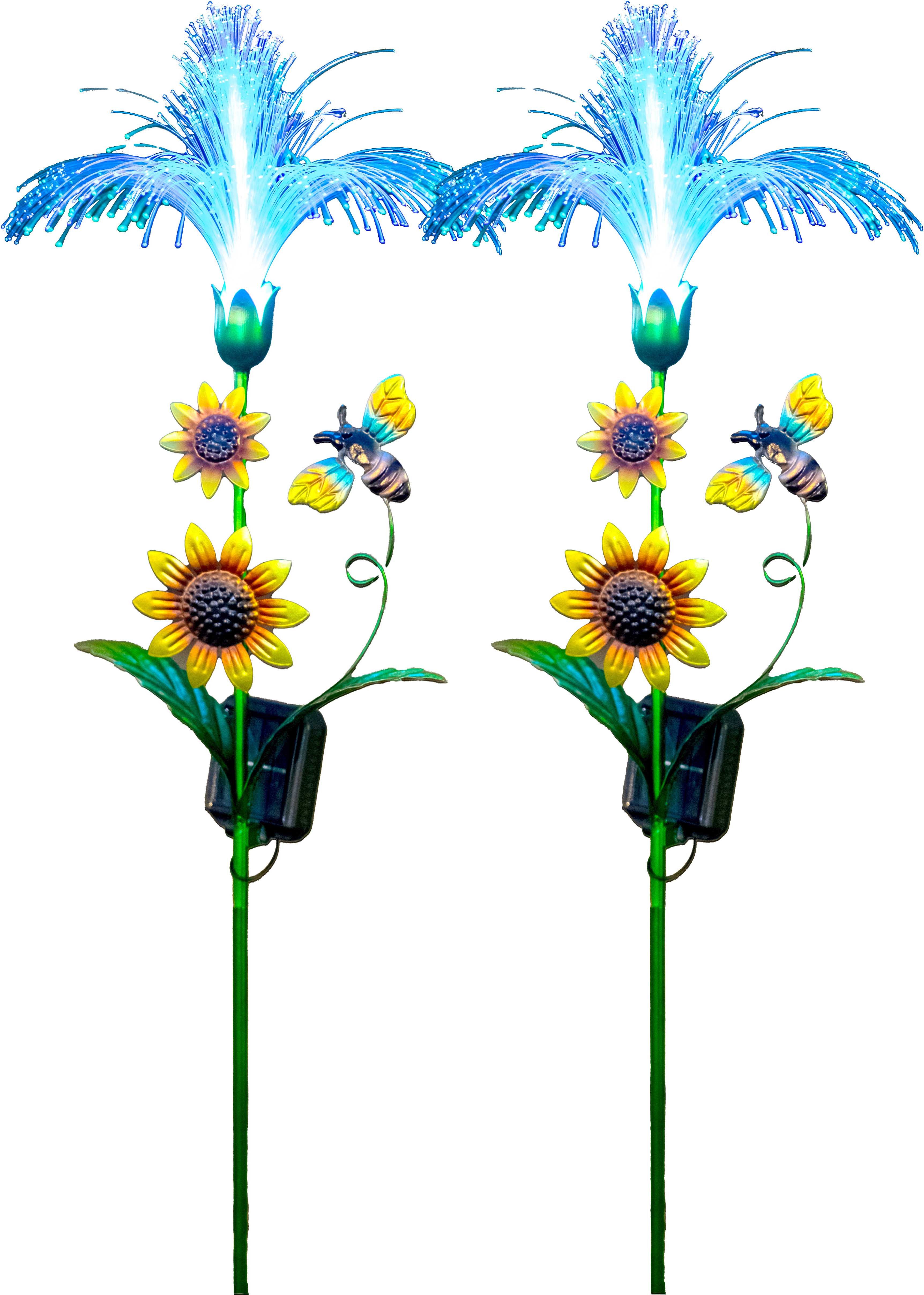 Northpoint LED Gartenleuchte LED Solar Gartenstecker günstig online kaufen