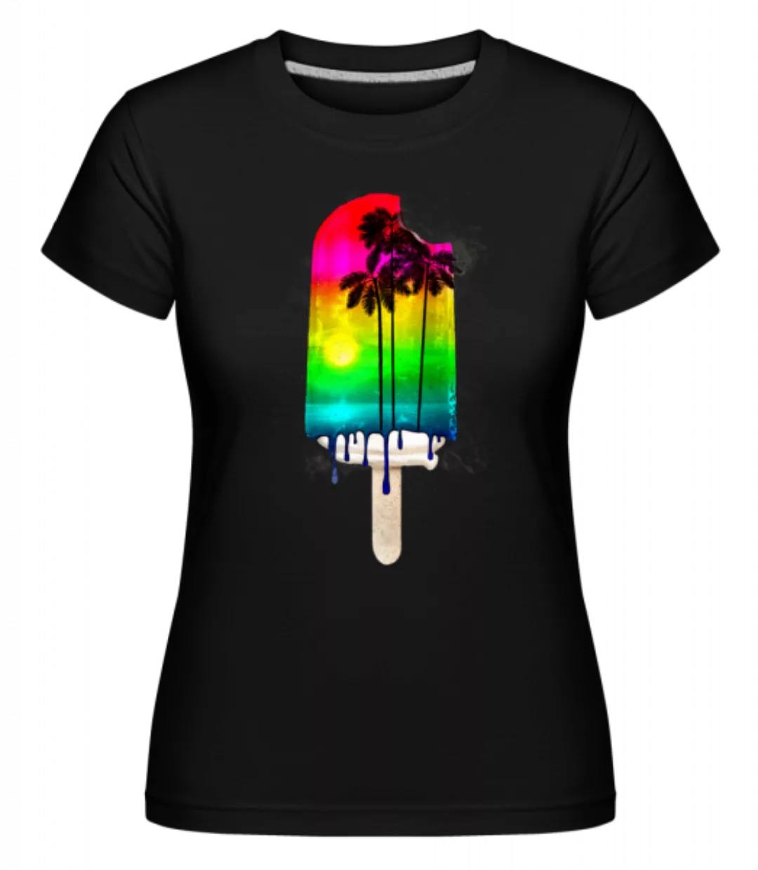 Palmen Eis · Shirtinator Frauen T-Shirt günstig online kaufen