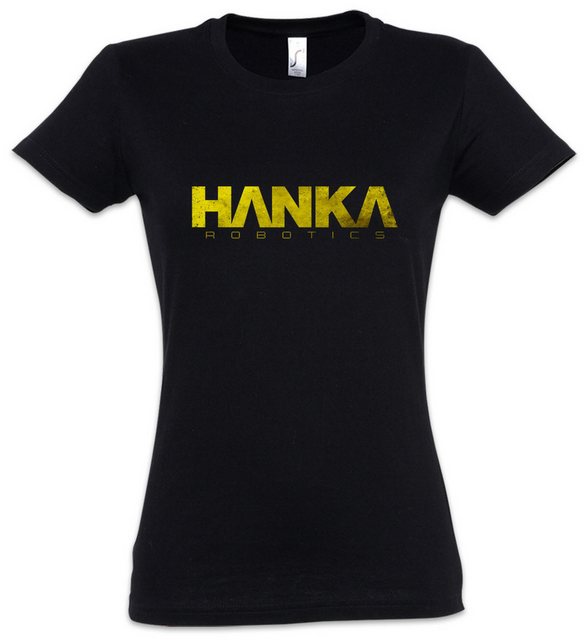 Urban Backwoods Print-Shirt Hanka Logo Damen T-Shirt Ghost Company Sign Log günstig online kaufen