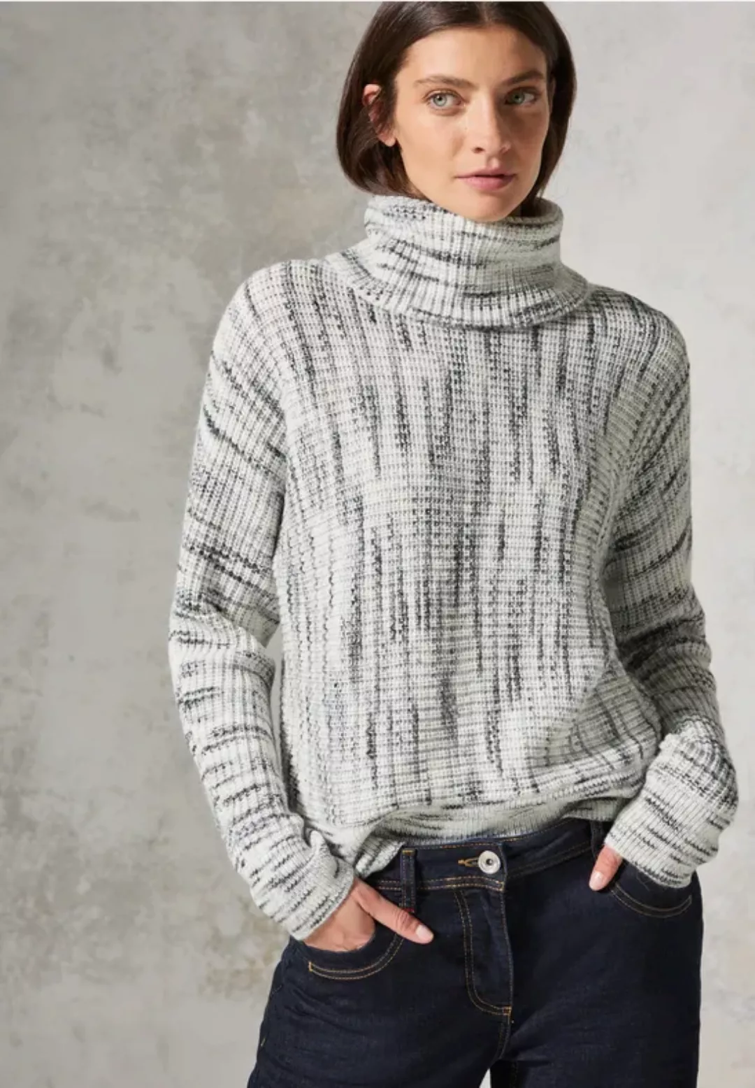 Cecil Rollkragenpullover, im soften Baumwoll-Mix günstig online kaufen