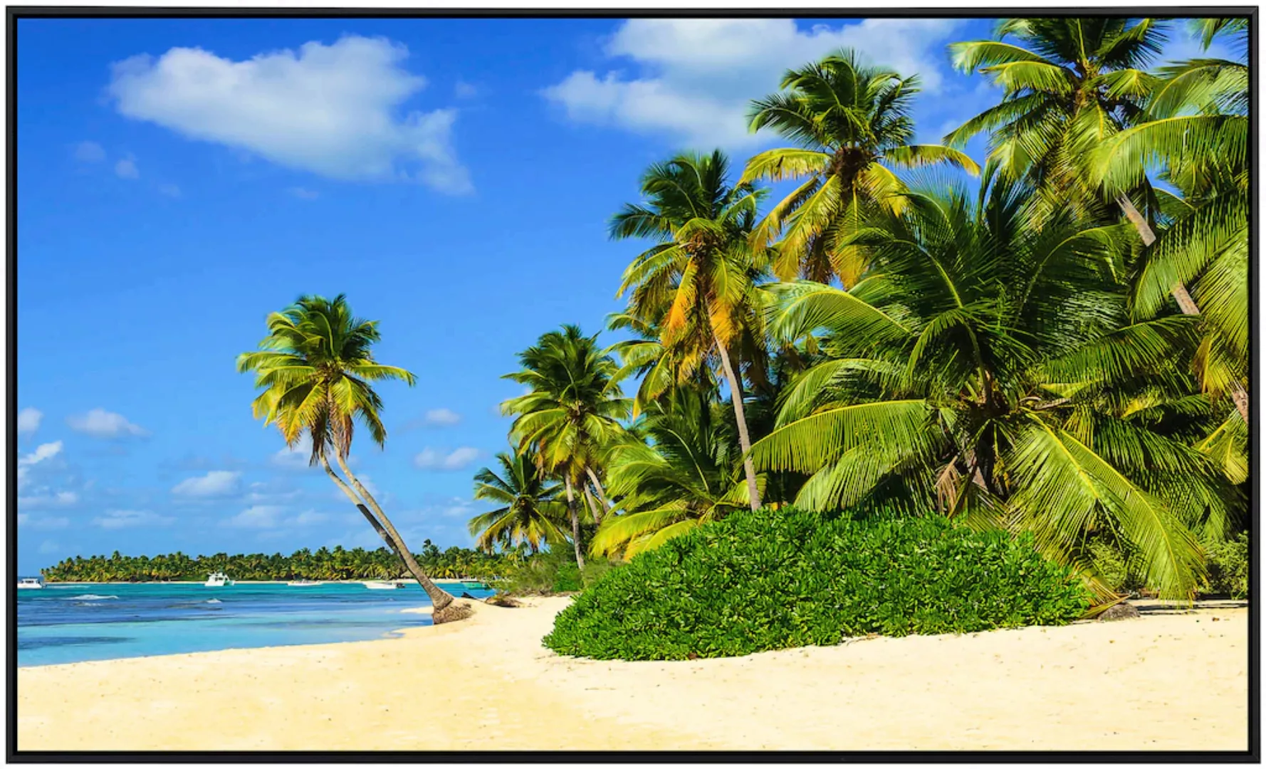 Papermoon Infrarotheizung »Exotischer Palm Beach«, sehr angenehme Strahlung günstig online kaufen