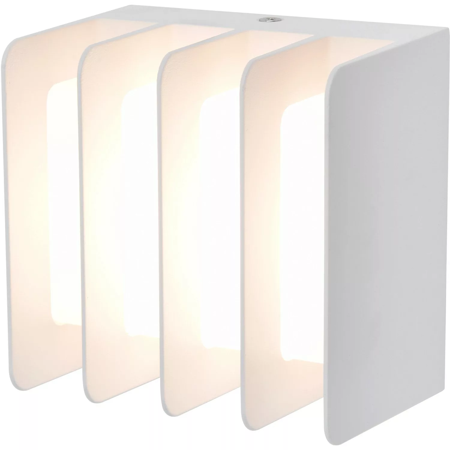 LED Wandleuchte Gridy in Weiß 14,5W 700lm IP54 günstig online kaufen