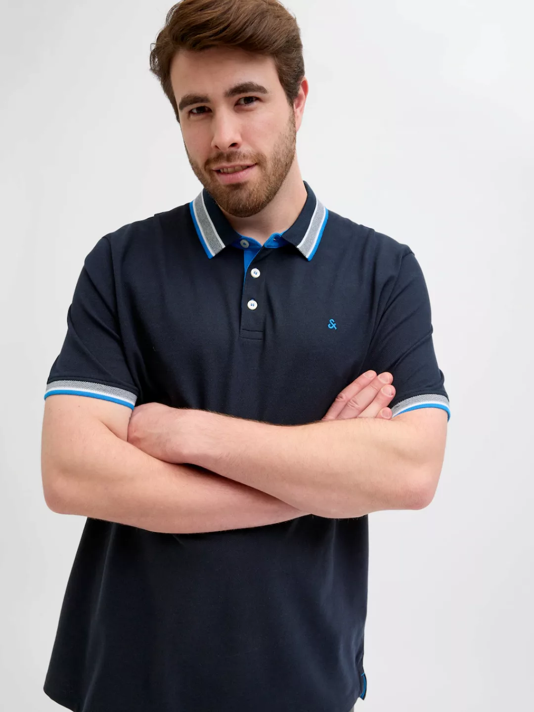 Jack & Jones PlusSize Poloshirt JJEPAULOS günstig online kaufen