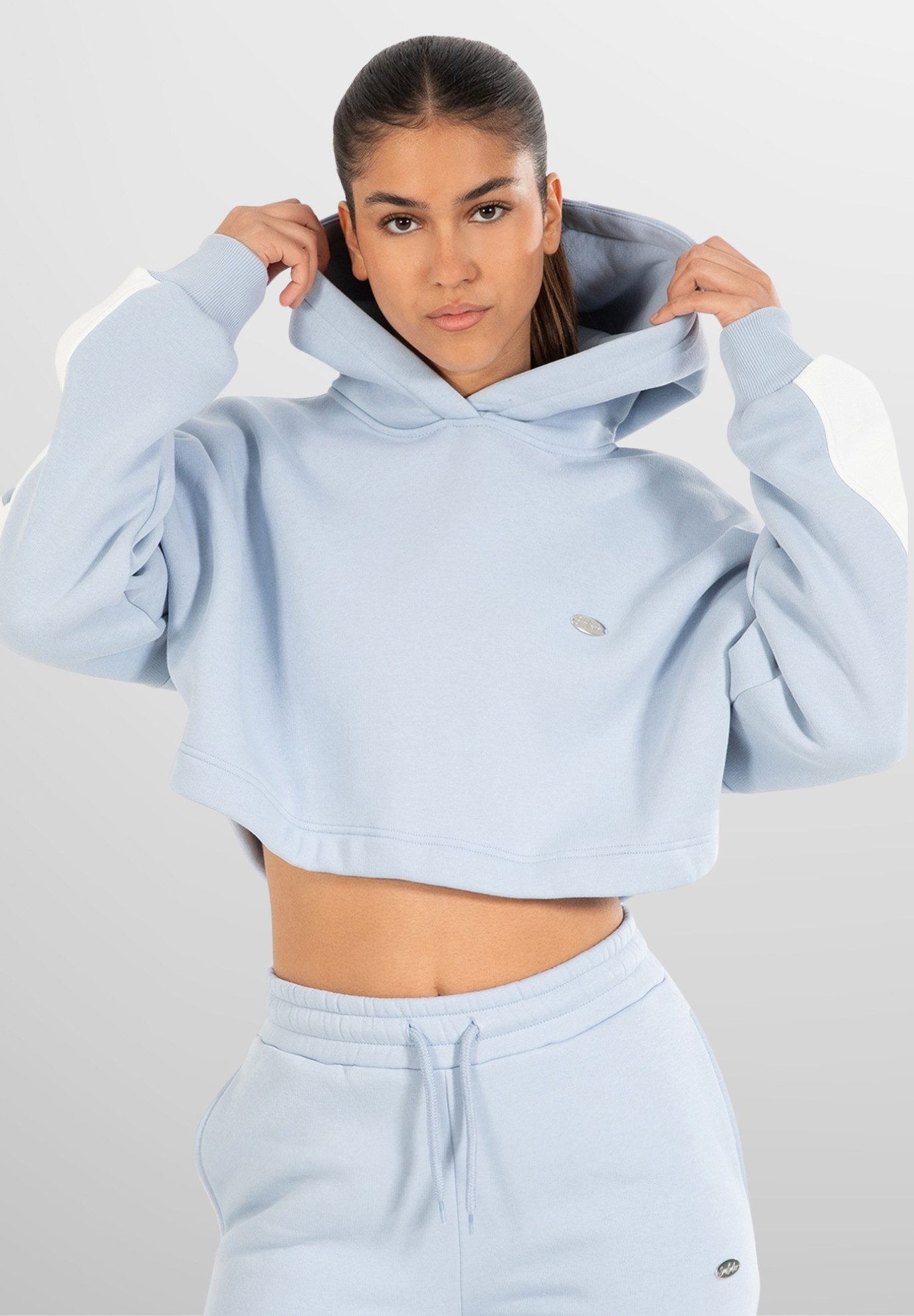 Smilodox Hoodie Amaya, Oversize Fit Crop günstig online kaufen