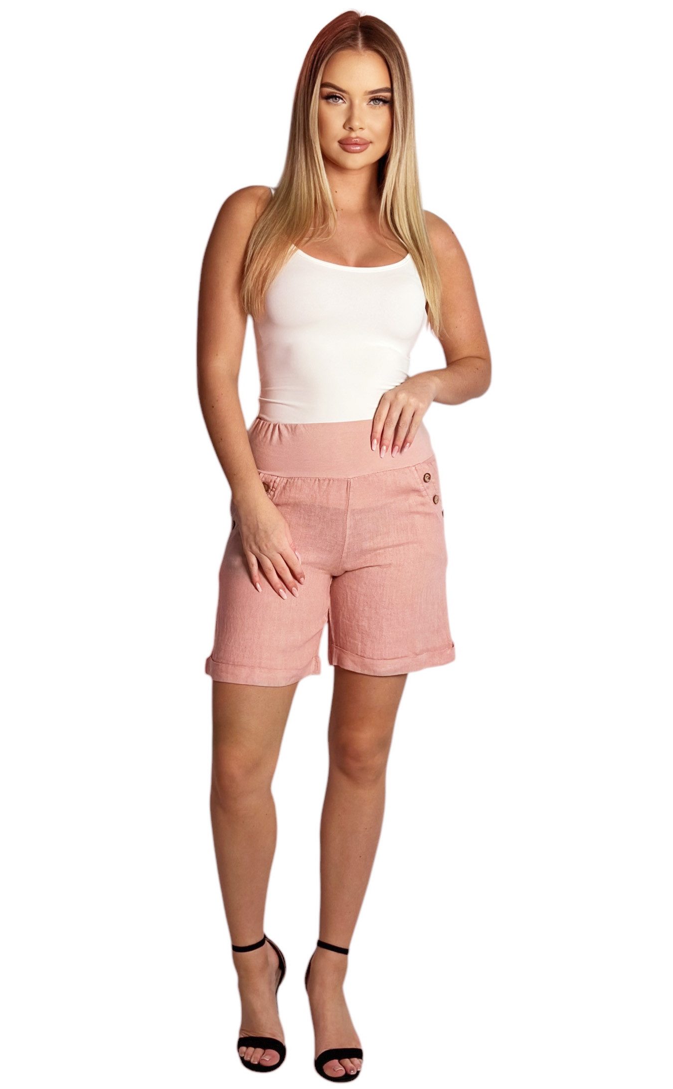 Mississhop Leinenhose 100 % Leinen Damen günstig online kaufen