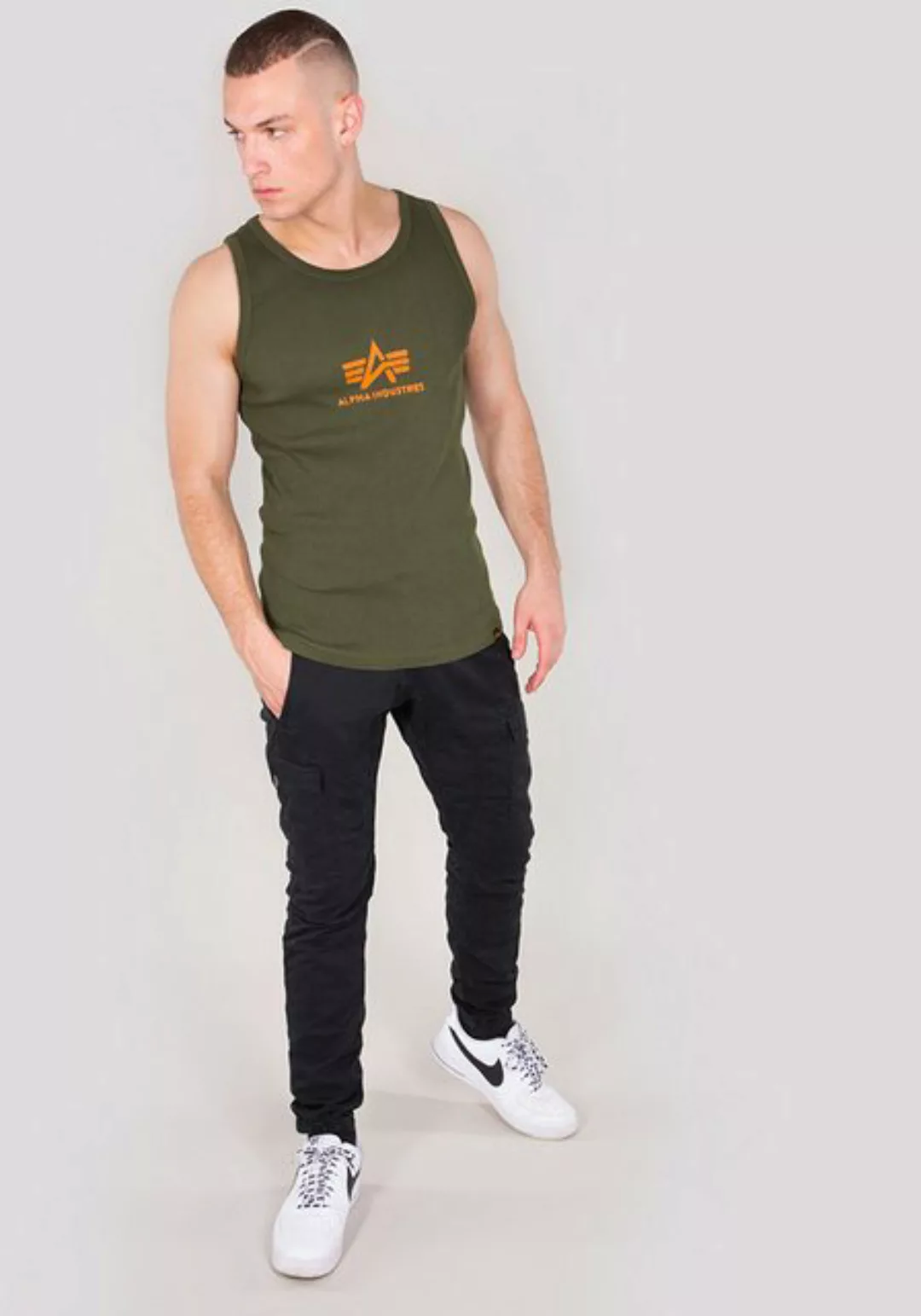 Alpha Industries Muskelshirt "Alpha Industries Men - Tanks Logo Tank" günstig online kaufen