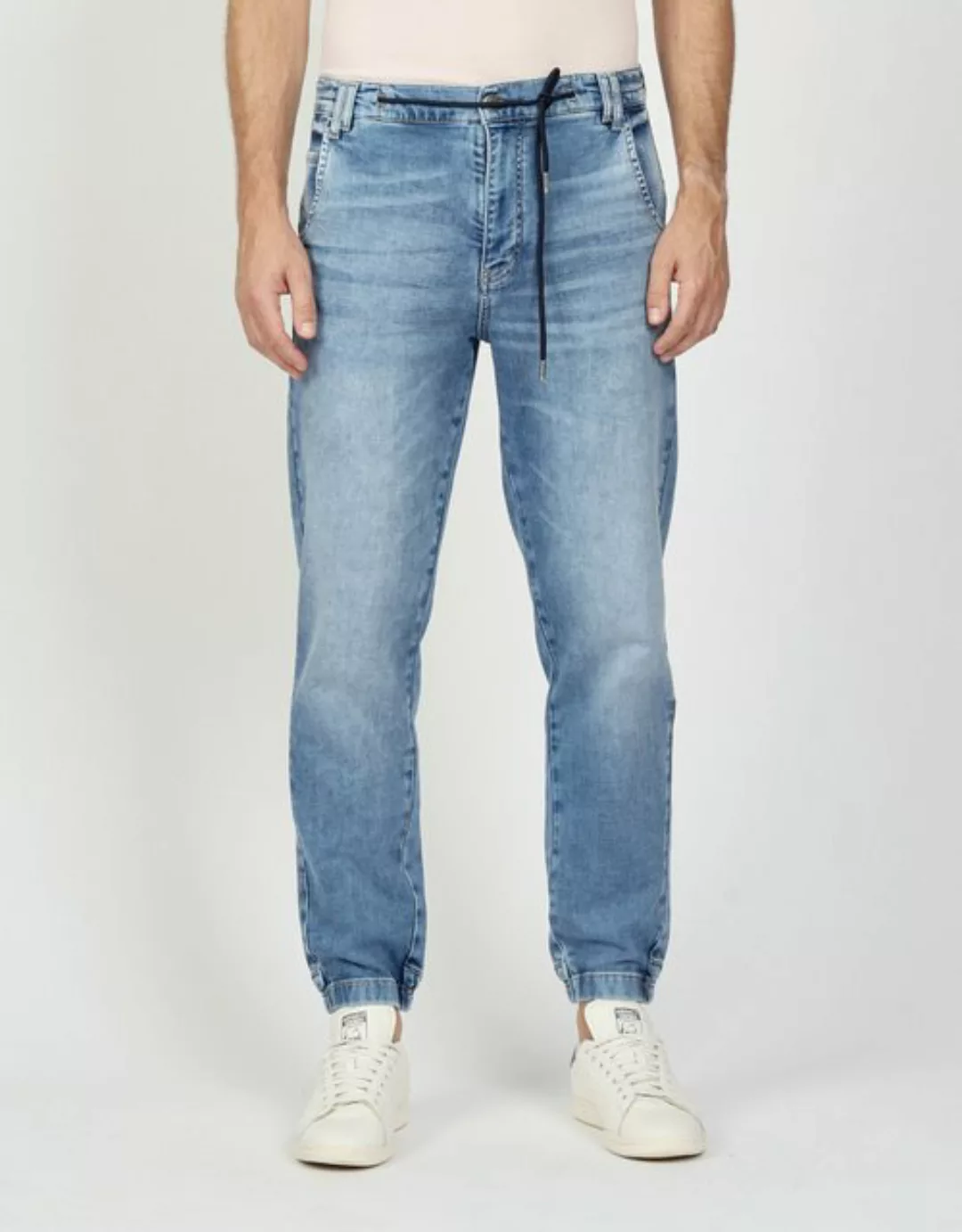 GANG 5-Pocket-Jeans 94MILO mit partiellem Gummibund günstig online kaufen