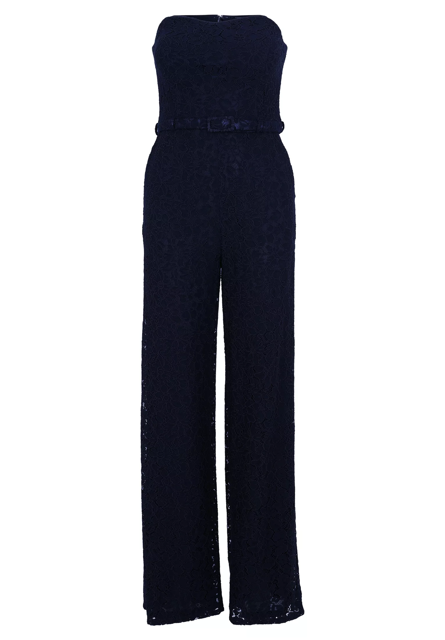 Vera Mont Overall Vera Mont Jumpsuit mit Spitze (1-tlg) Gürtel günstig online kaufen