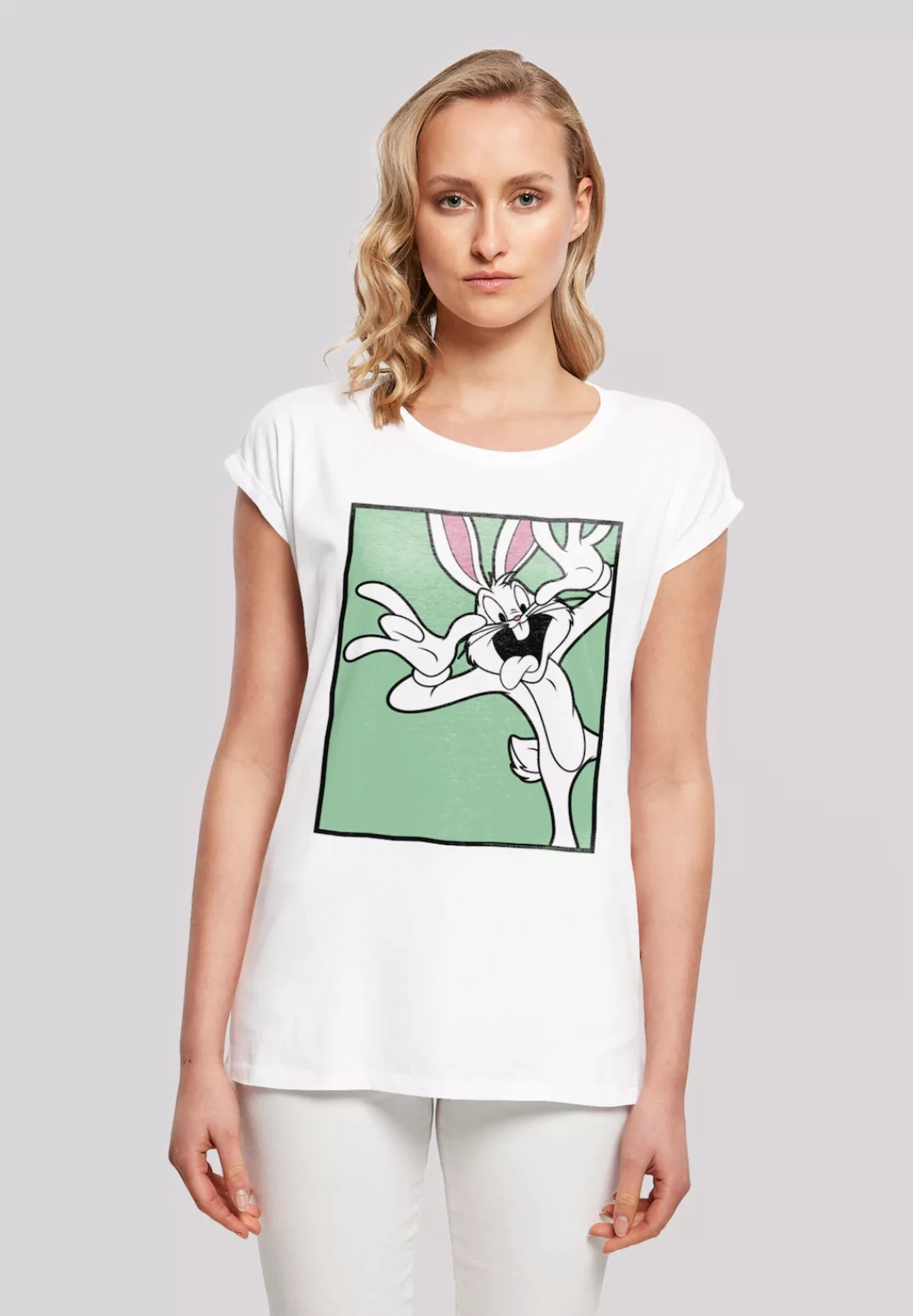 F4NT4STIC T-Shirt "Looney Tunes Bugs Bunny Funny Face" günstig online kaufen