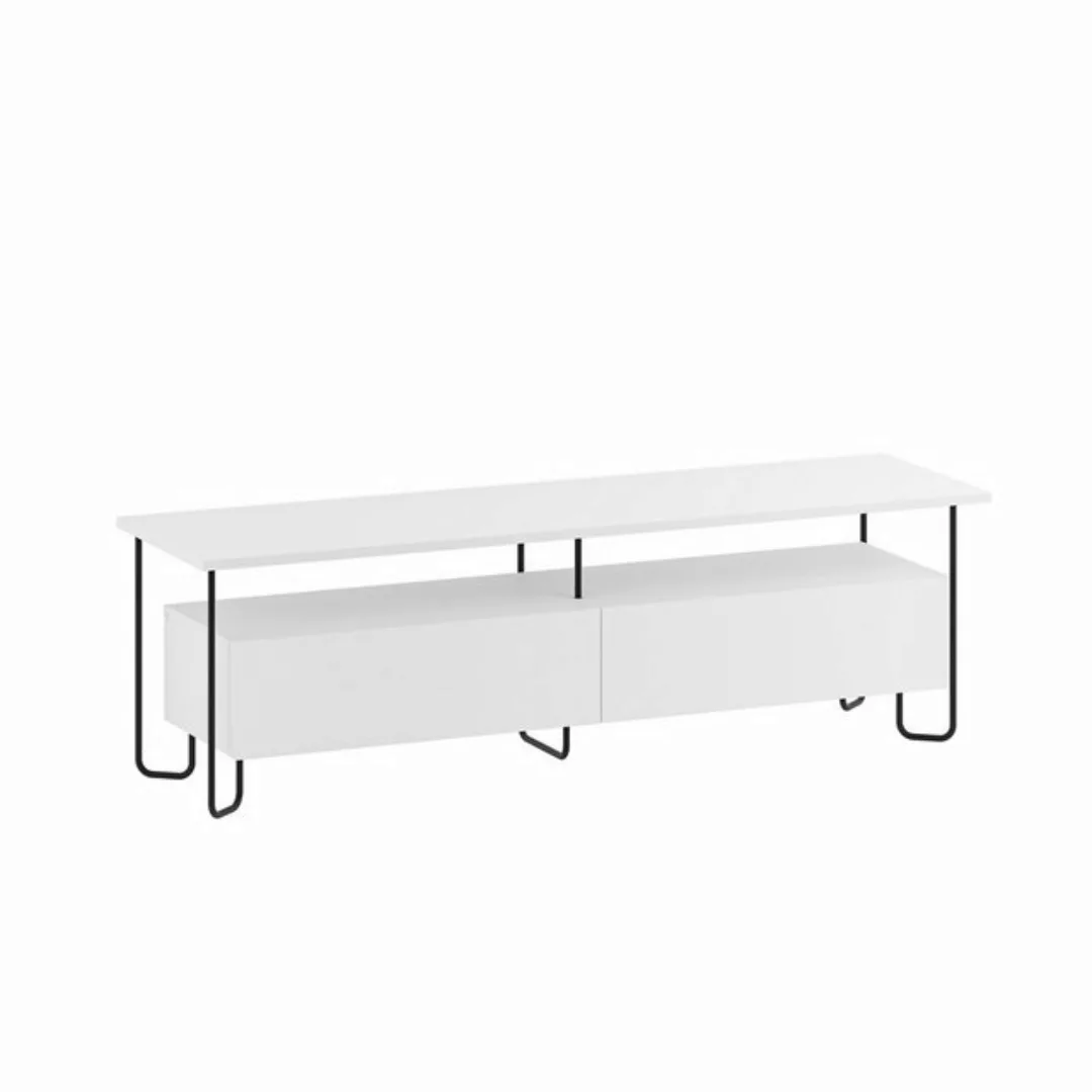 Decortie TV-Schrank Cornea Modernes TV-Möbel mit Schrank, 150 x 42 x 45 cm günstig online kaufen