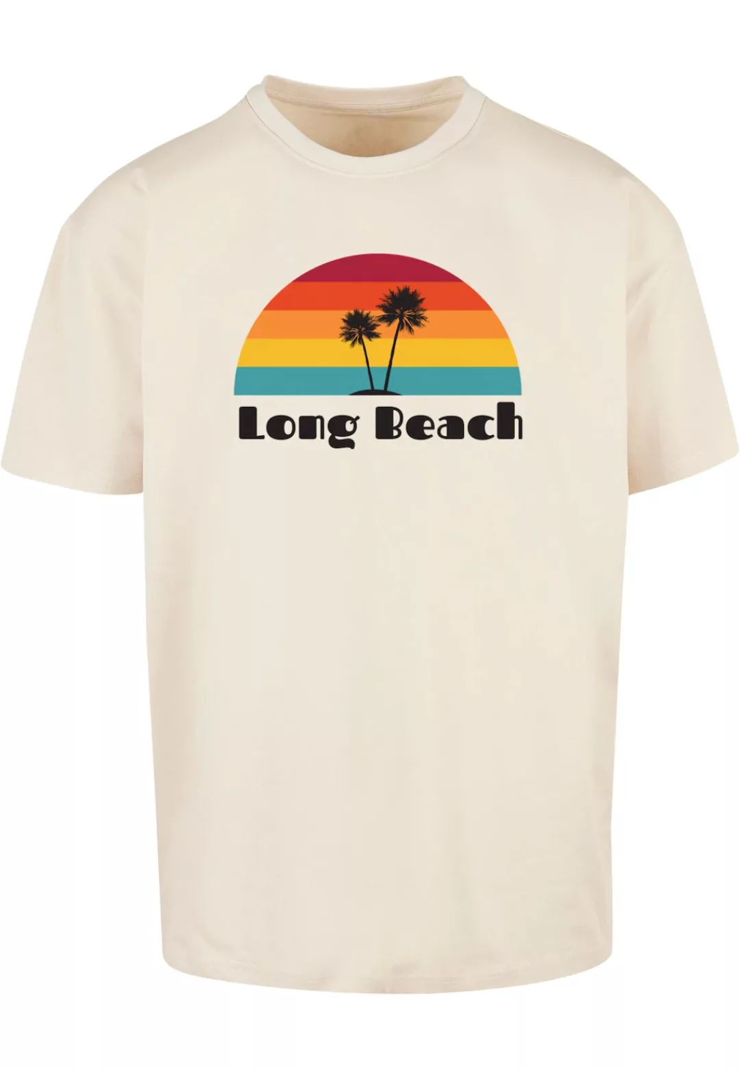 Merchcode T-Shirt "Merchcode Herren Long Beach Heavy Oversize Tee-BY102" günstig online kaufen