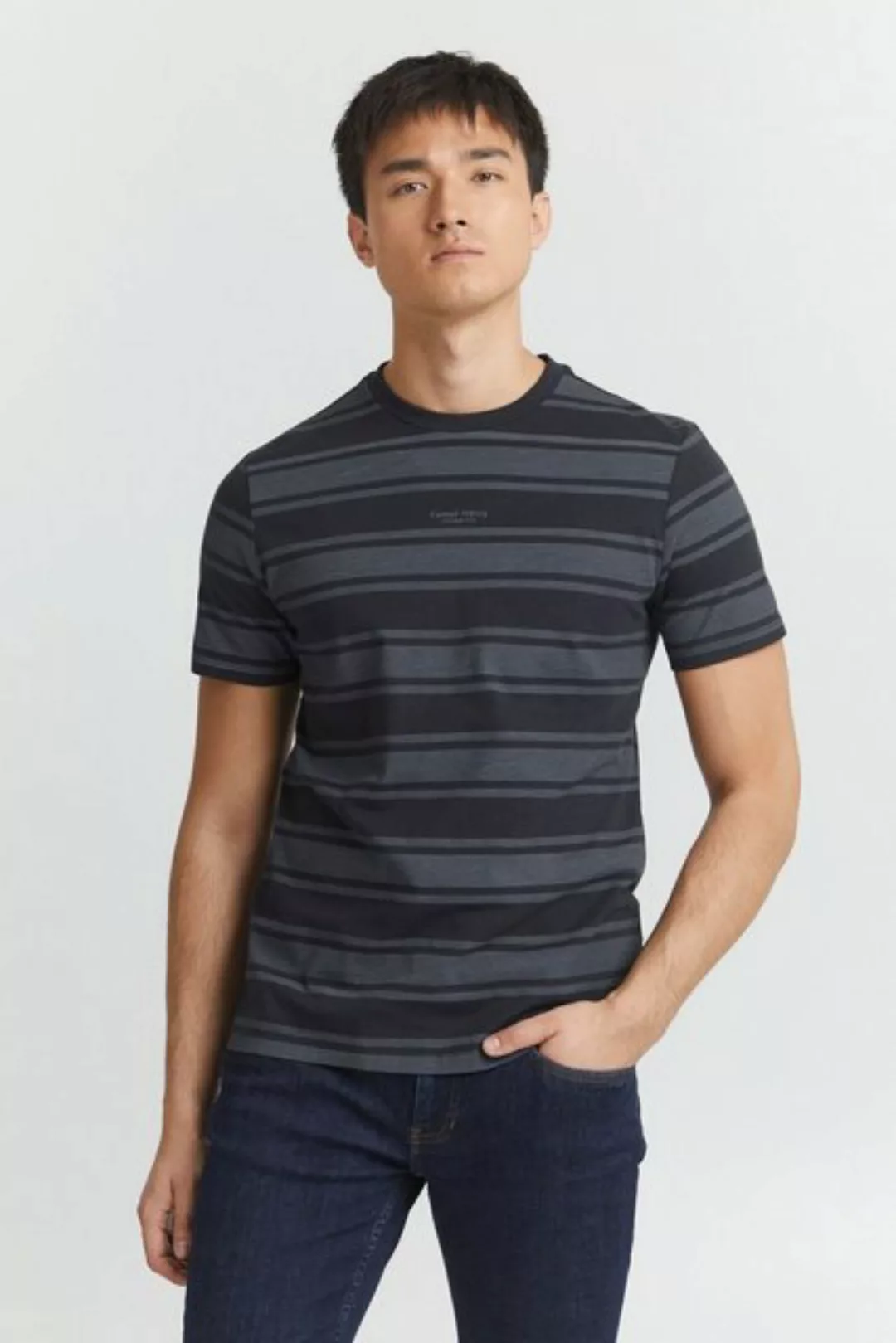 Casual Friday T-Shirt Thor printed stripe tee 20504423 günstig online kaufen