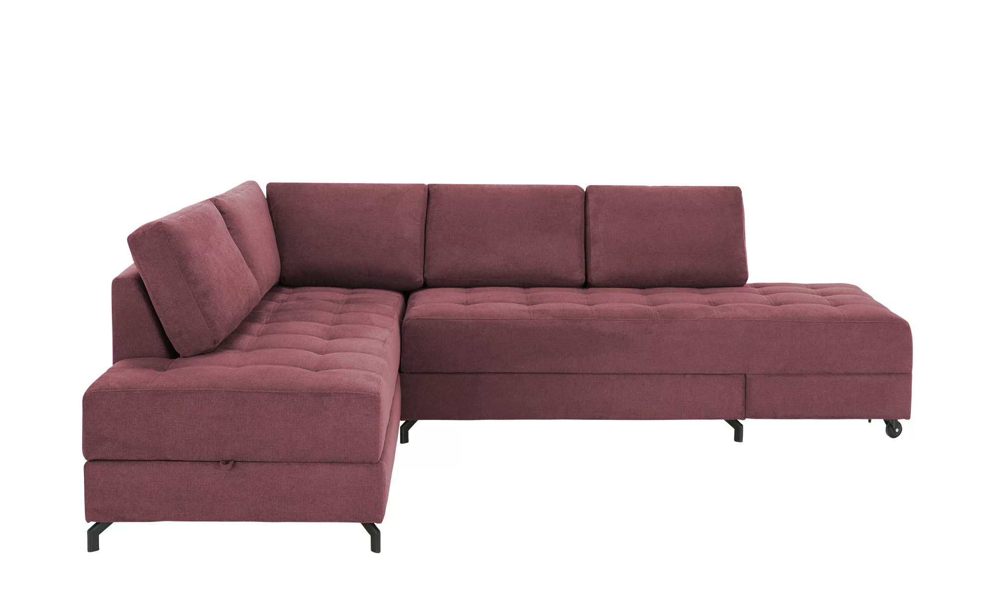 smart Ecksofa  Carla ¦ rot ¦ Maße (cm): B: 291 H: 88 T: 222.0 Polstermöbel günstig online kaufen