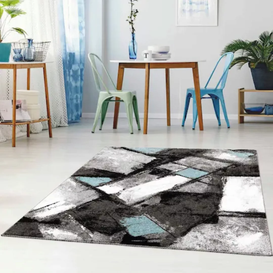 Carpet City Teppich »Moda 1135«, rechteckig, Kurzflor, Wohnzimmer günstig online kaufen