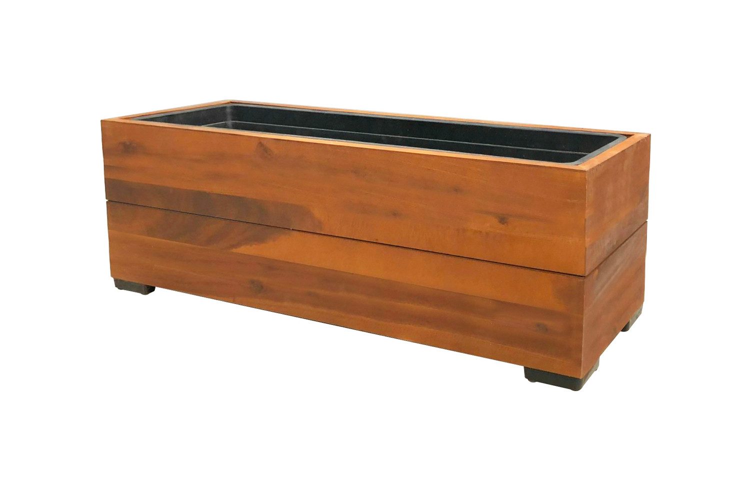 dasmöbelwerk Pflanzkübel Pflanzgefäß Pflanzkasten Blumenkasten Akazienholz günstig online kaufen