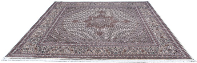 morgenland Orientteppich »Perser - Täbriz quadratisch - 258 x 252 cm - grau günstig online kaufen