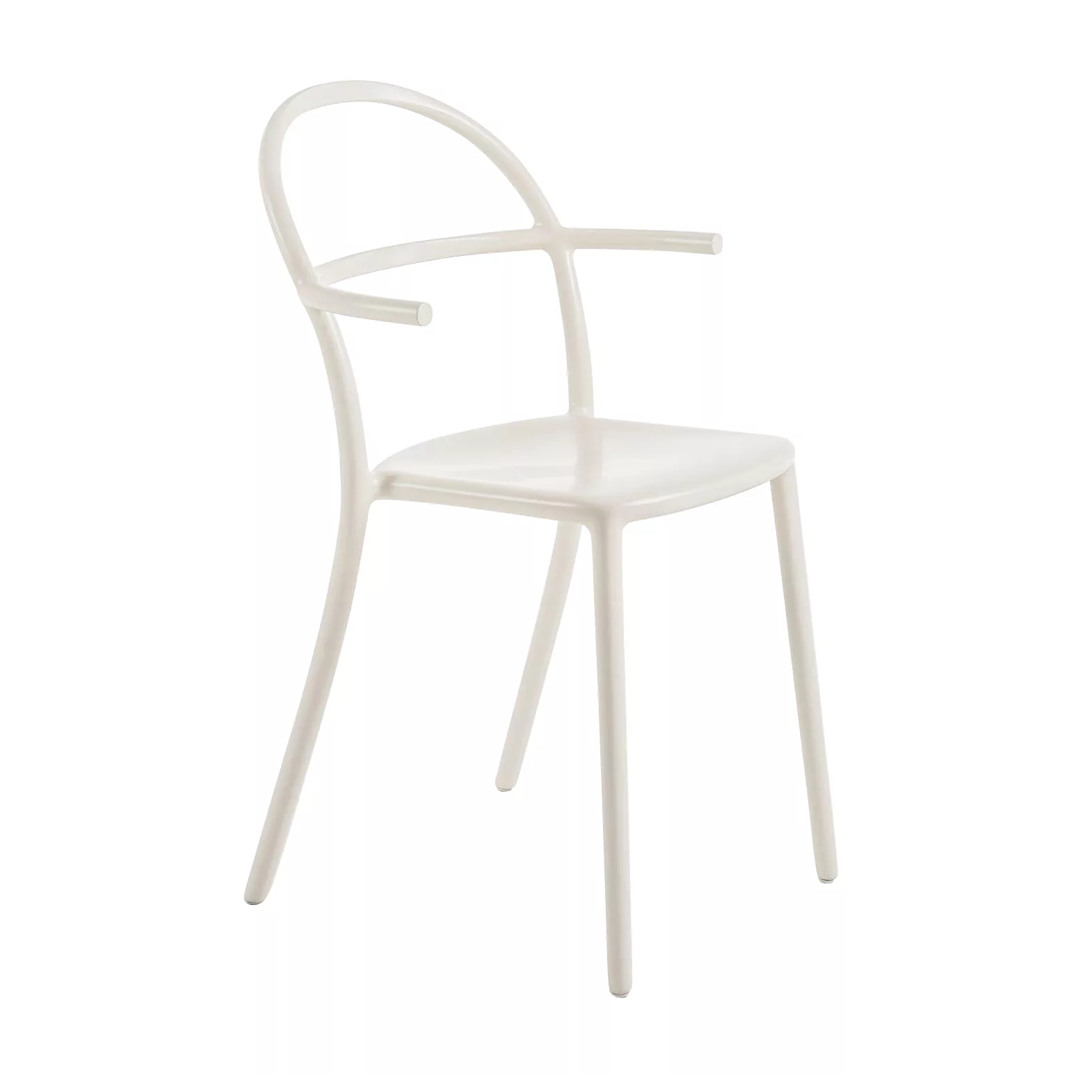 Stapelbarer Sessel Generic C plastikmaterial weiß / Polypropylen - Kartell günstig online kaufen