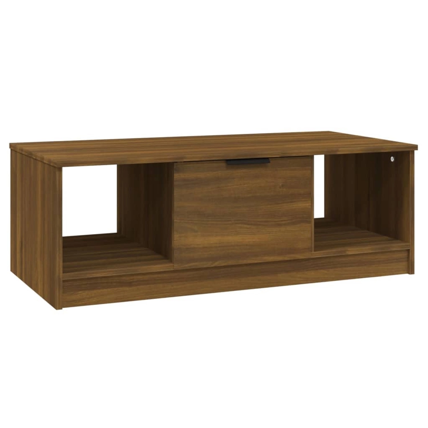 vidaXL Couchtisch Braun Eichen-Optik 102x50x36 cm Holzwerkstoff günstig online kaufen