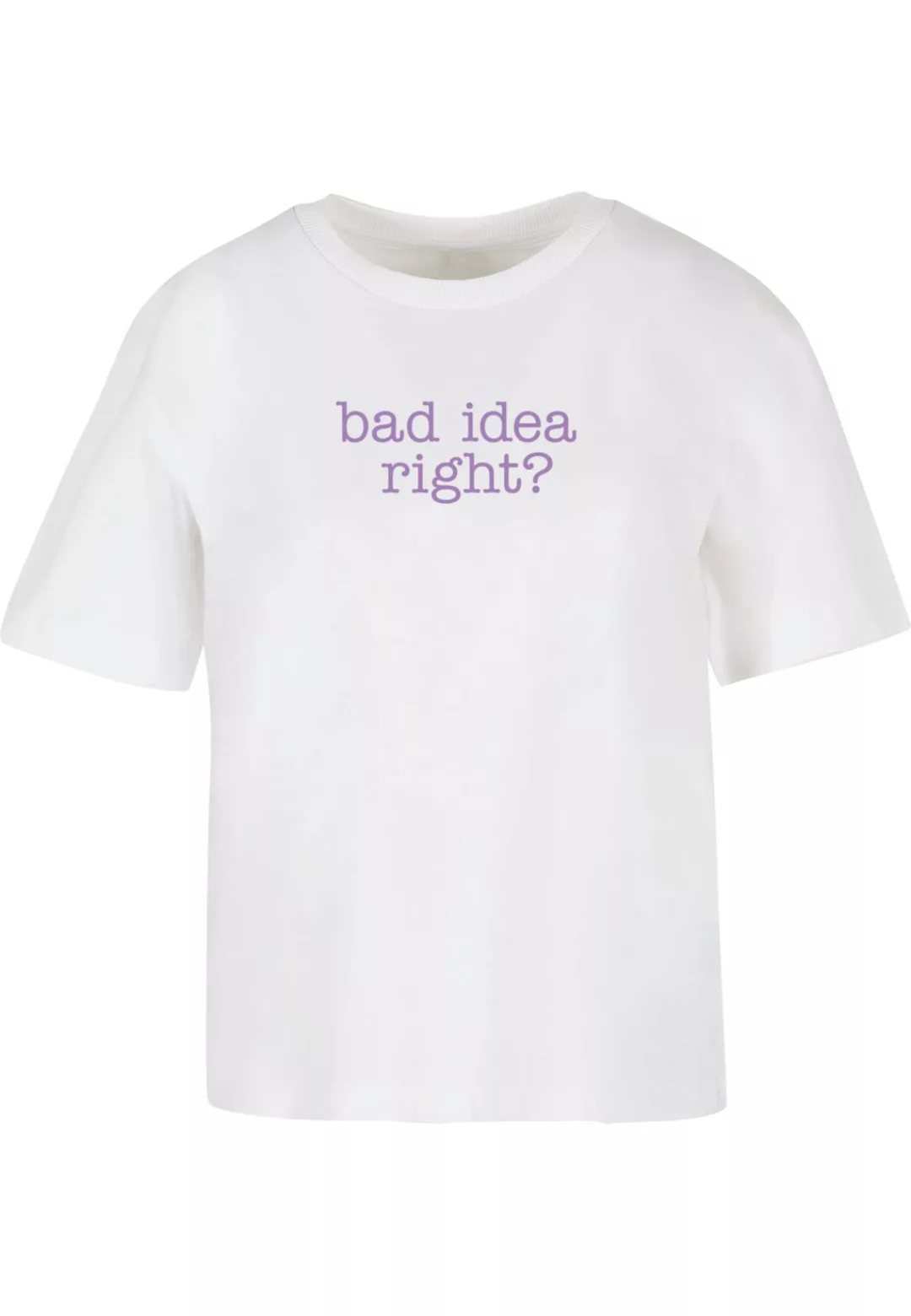 Miss Tee T-Shirt "Miss Tee Bad Idea Tee", (1 tlg.) günstig online kaufen