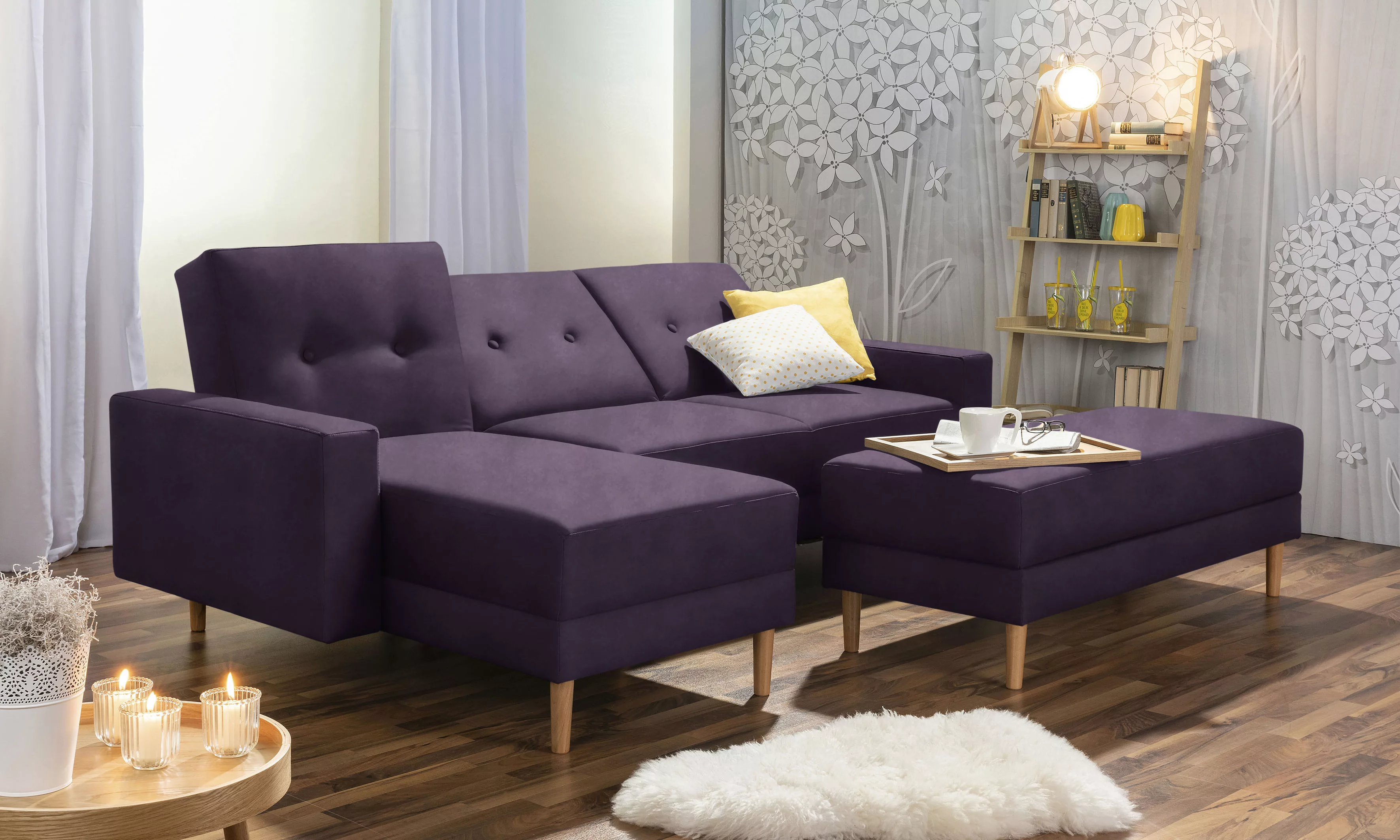 Max Winzer® Ecksofa »Just Chill«, Schlafsofa mit Recamiere, Rückenverstellu günstig online kaufen