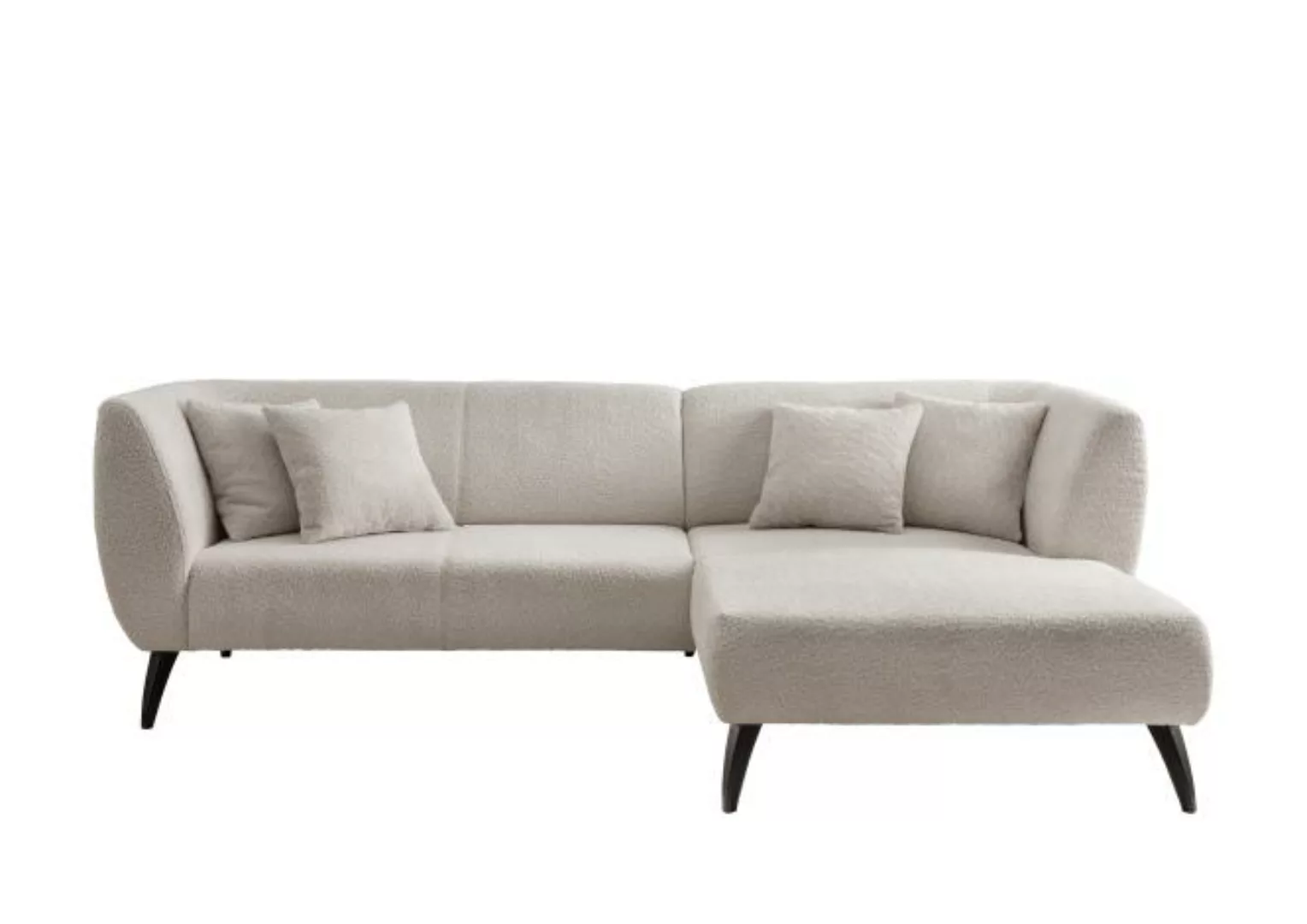 Teddy Sofa L Form COLORI rechts von Benformato Creme günstig online kaufen