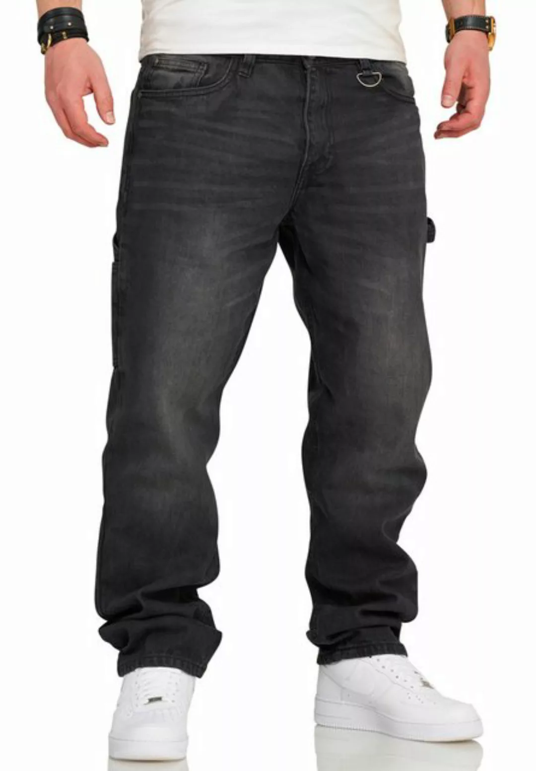 SOULSTAR Straight-Jeans S2CHEB Herren Lange Hose Carpenter Jeans Bermuda Re günstig online kaufen