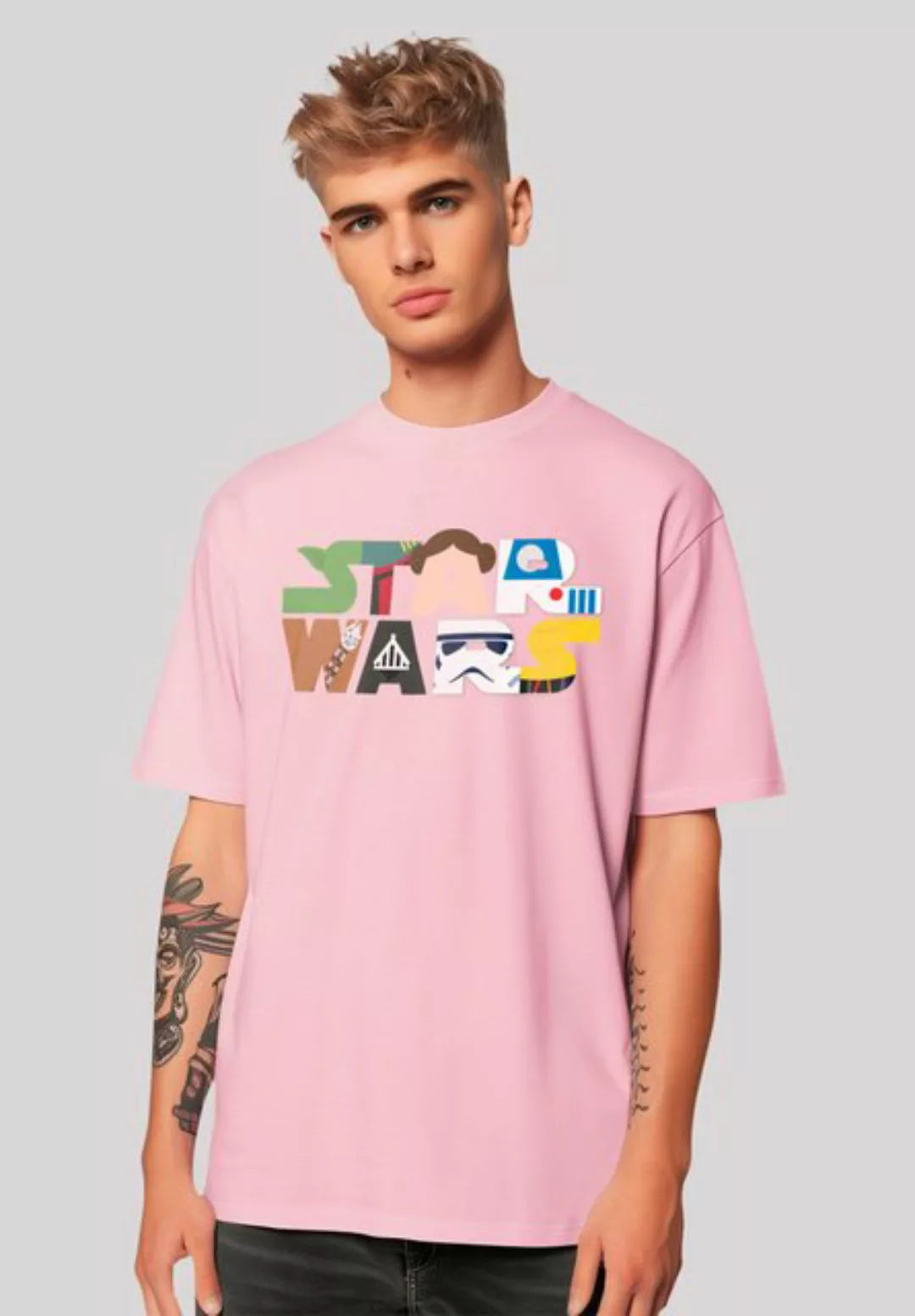 F4NT4STIC T-Shirt Star Wars Character Logo Premium Qualität günstig online kaufen