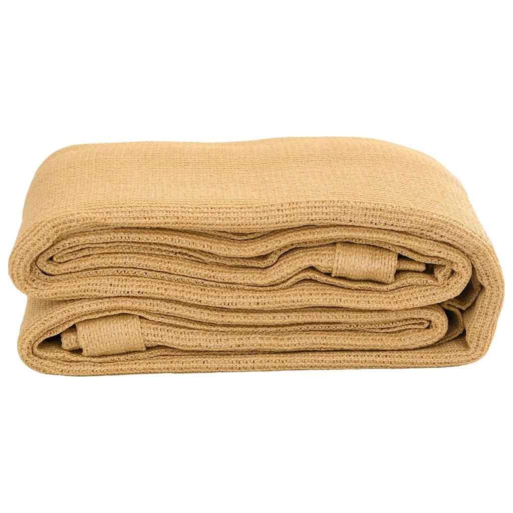 vidaXL Zeltteppiche Zeltteppich Sandfarbe 200x200 cm günstig online kaufen