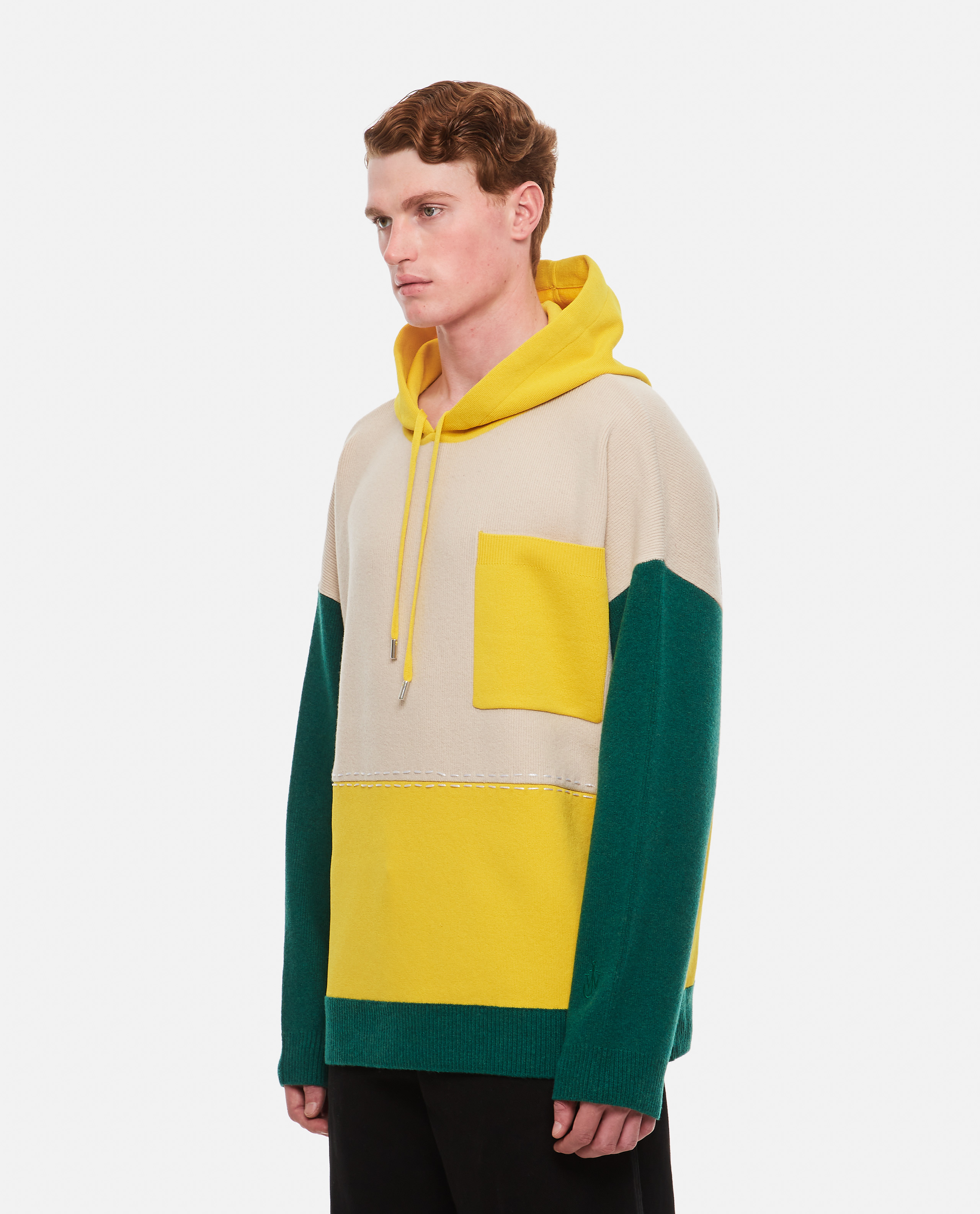 COLOURBLOCK WOOL HOODIE günstig online kaufen