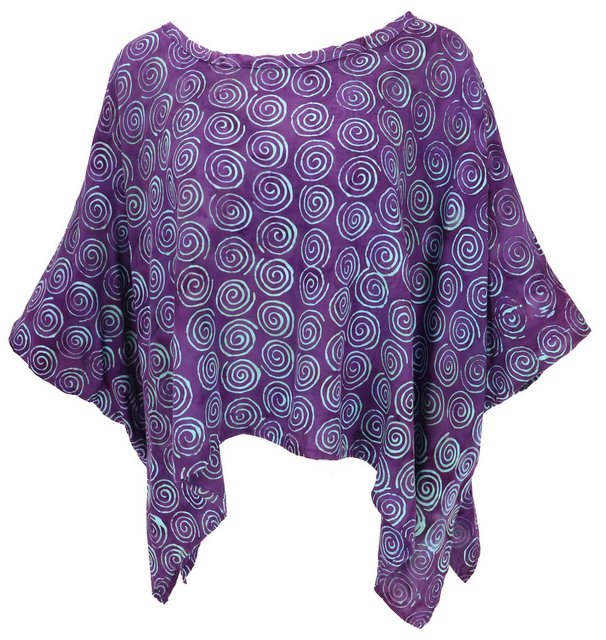 Guru-Shop Longbluse Weites Boho plus size Blusentop mit.. alternative Bekle günstig online kaufen