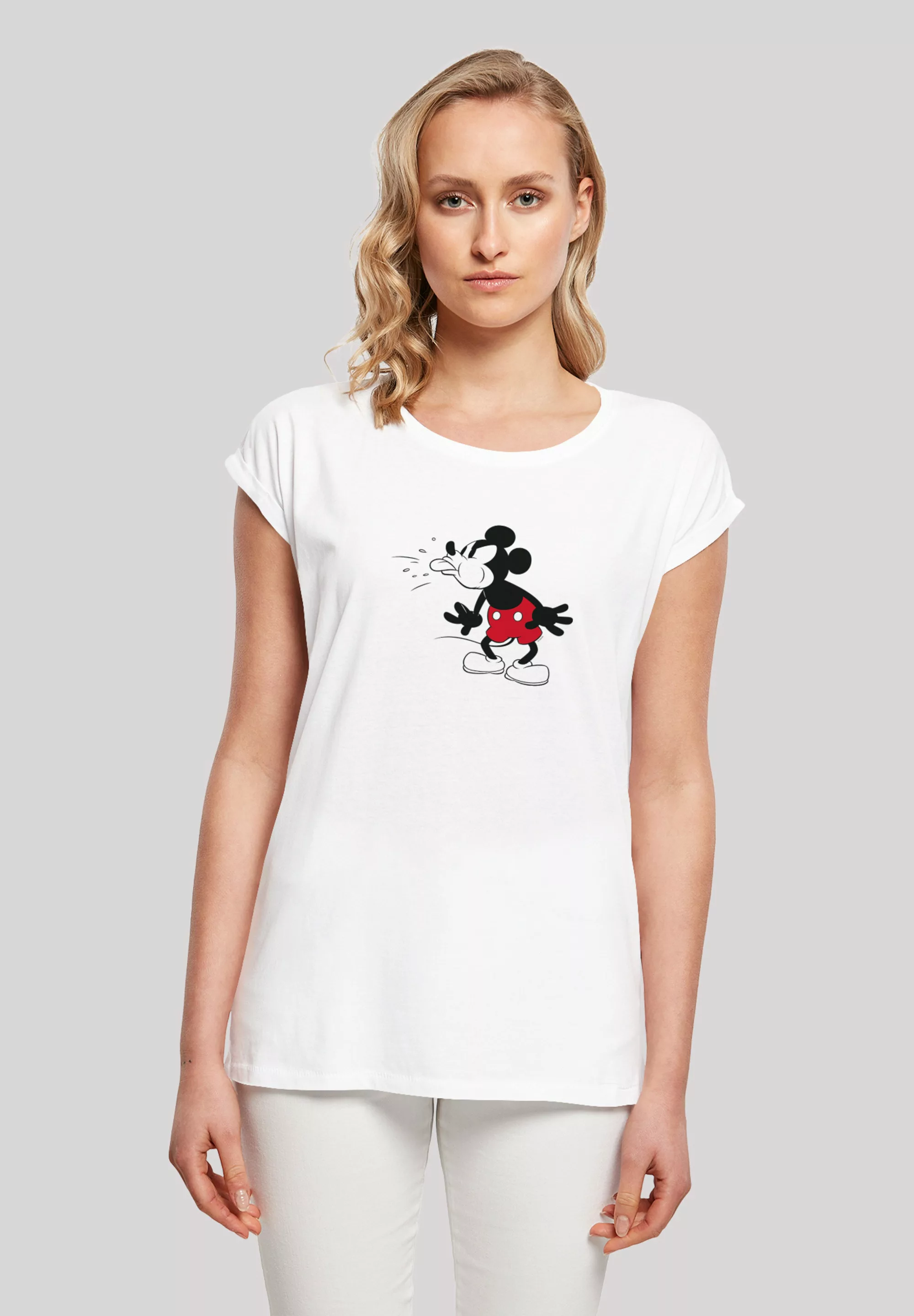 F4NT4STIC T-Shirt "Disney Mickey Mouse Presents Classic Micky Maus", Damen, günstig online kaufen