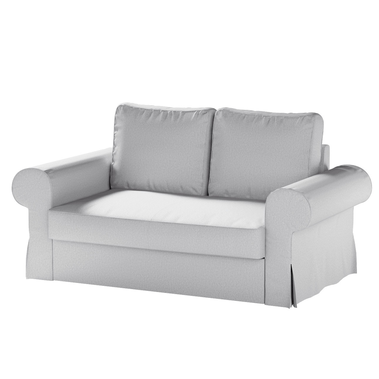 Bezug für Backabro 2-Sitzer Sofa ausklappbar, szary, Bezug für Backabro 2-S günstig online kaufen
