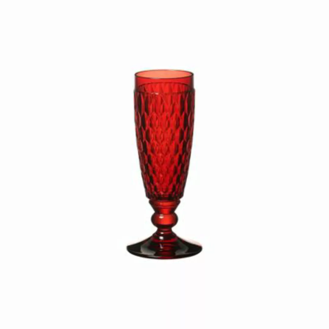 Villeroy & Boch Sekt-/Champagnergläser Boston coloured Sektglas red 0,15 l günstig online kaufen