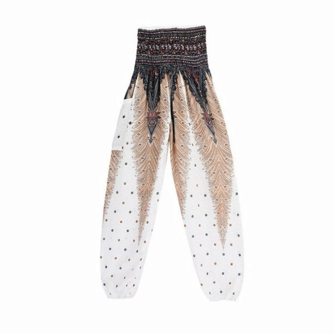 AUKUU Loungepants Freizeithose, Yogahose, Bohemian-Stil, Sommerhose, Damenh günstig online kaufen