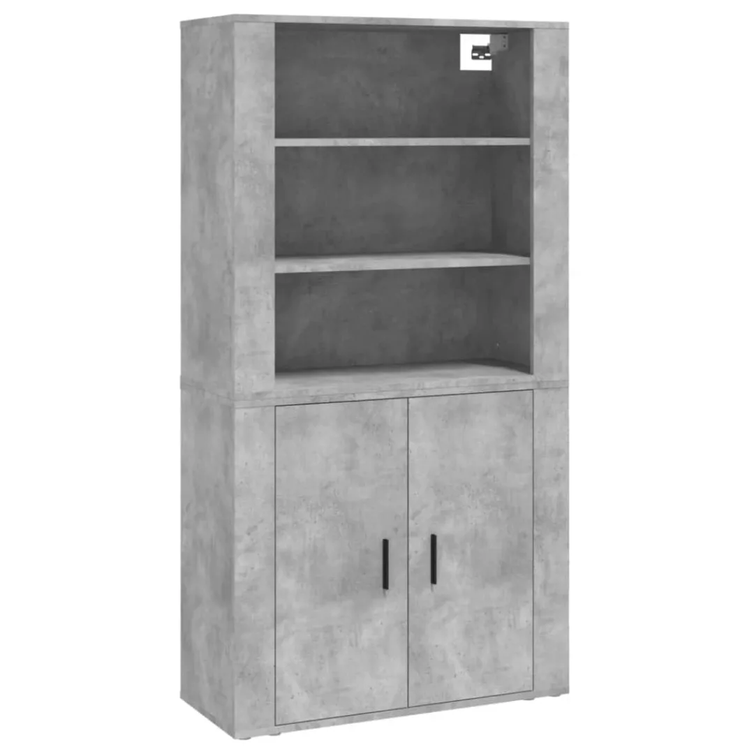 Vidaxl Highboard Betongrau Holzwerkstoff günstig online kaufen