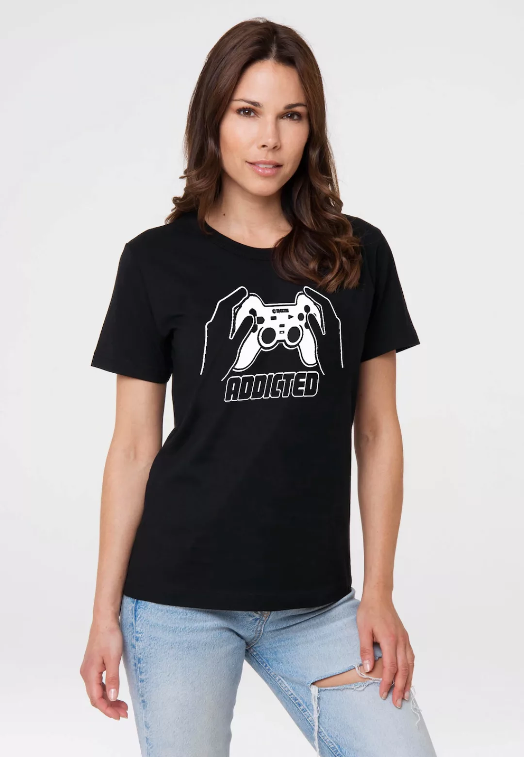LOGOSHIRT T-Shirt "Addicted" günstig online kaufen
