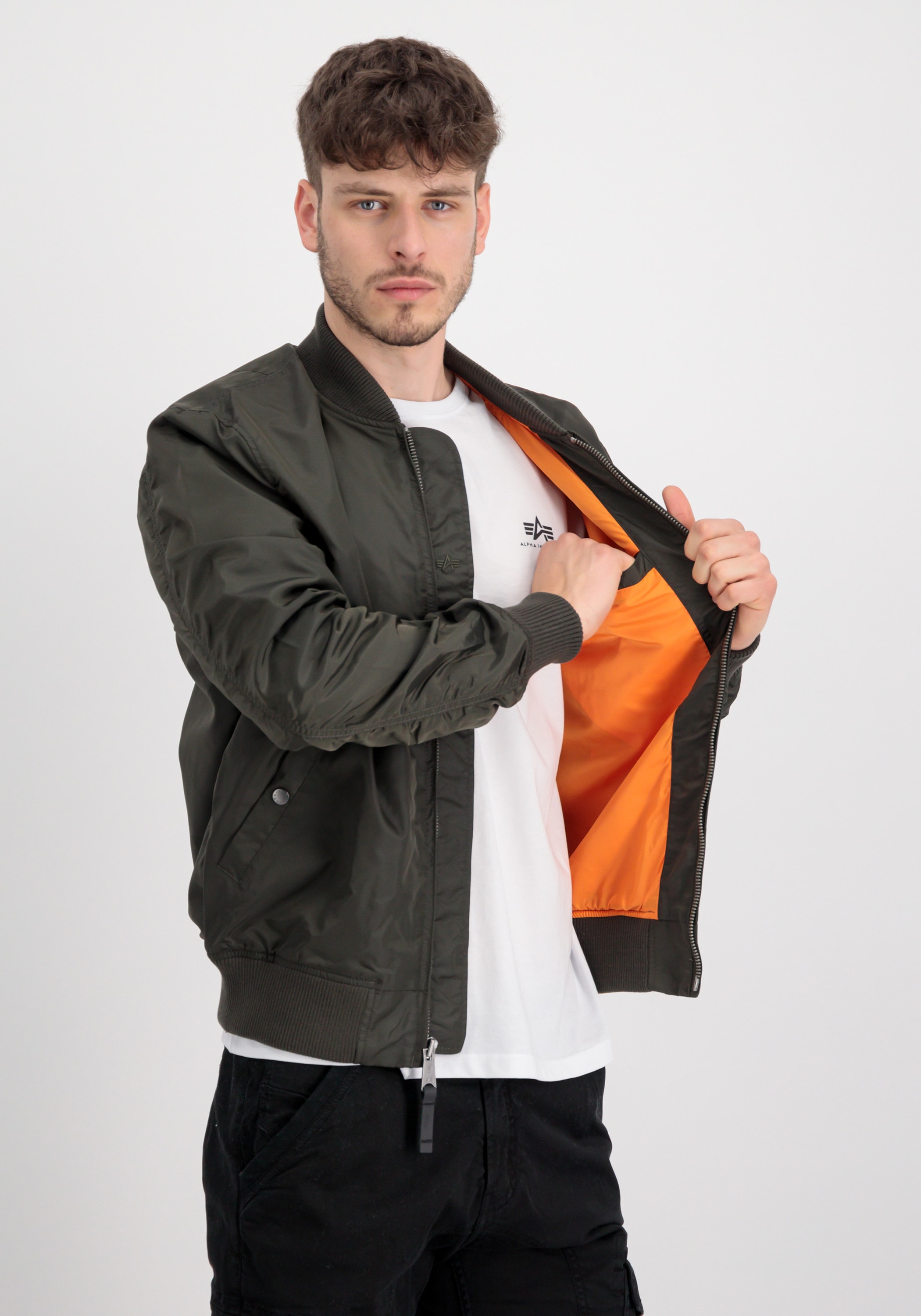 Alpha Industries Bomberjacke "MA-1 TT Light Bomberjacke" günstig online kaufen